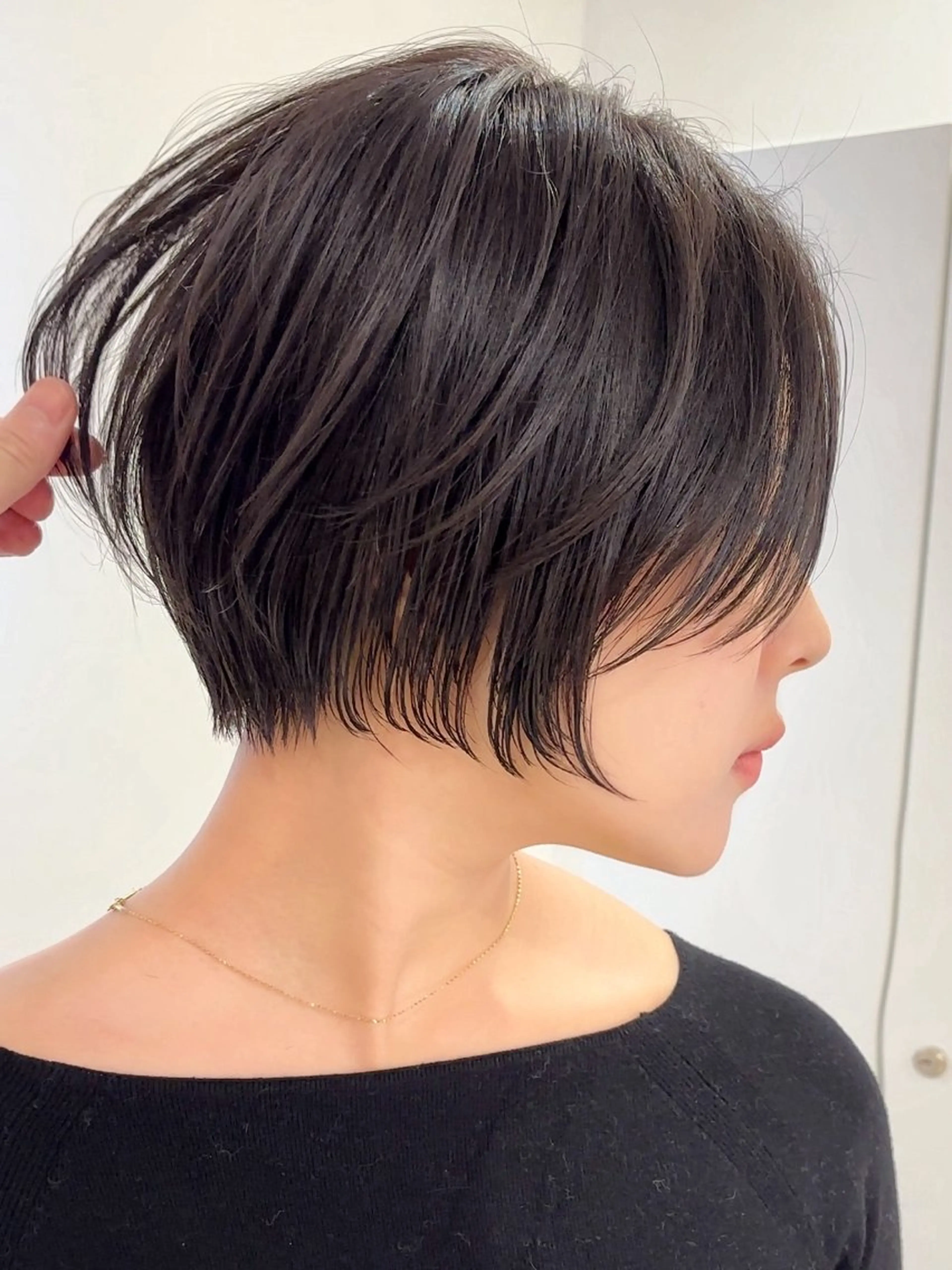 ショート 🎀大川 錬🎀 ブリーチなしWカラーのヘアスタイル