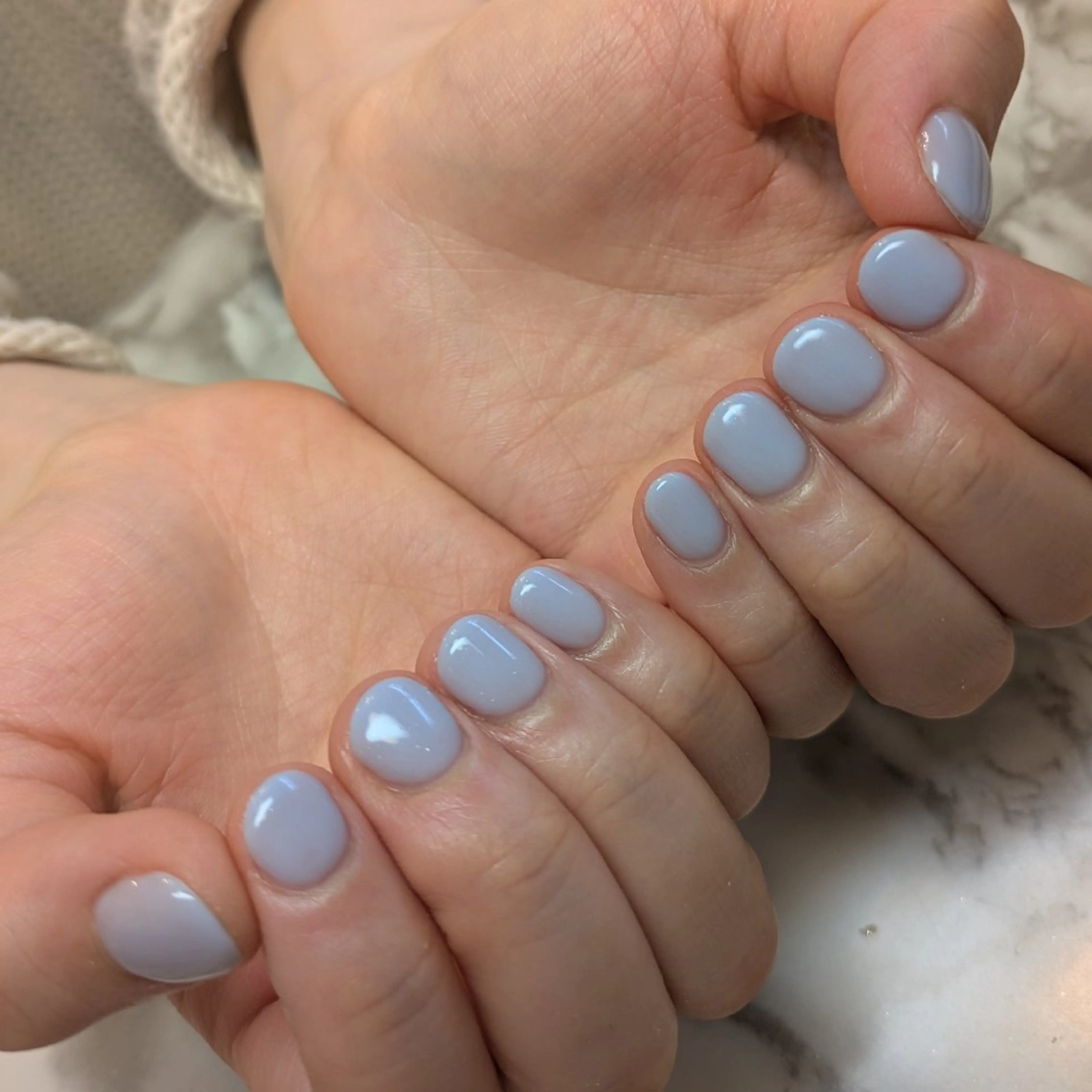 ネイル ワンカラーネイル ジェヌインネイル 河内のネイルデザイン