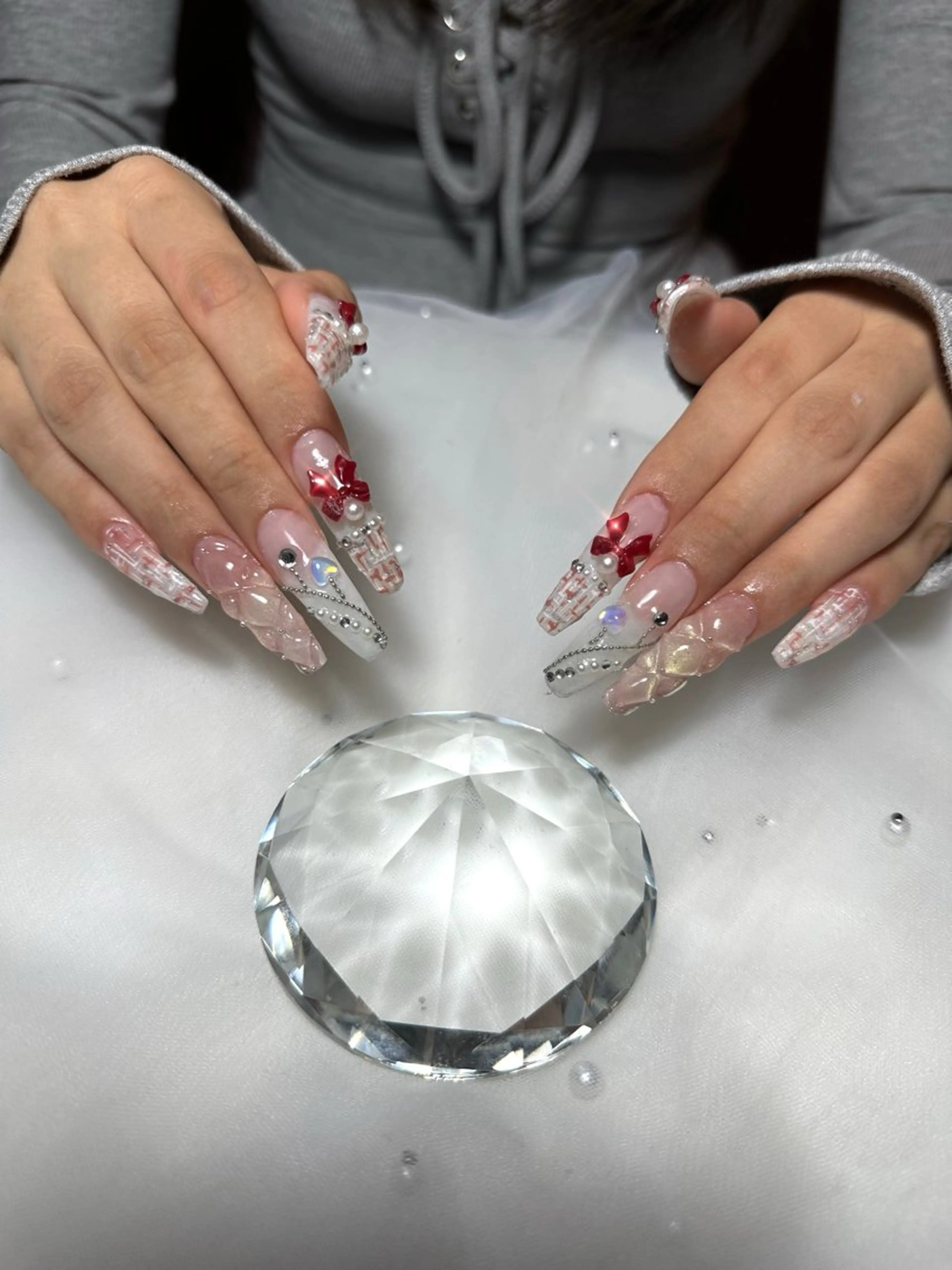 ロング ハンドネイル pikarin._.nails所属・pikarin nailsのネイルデザイン