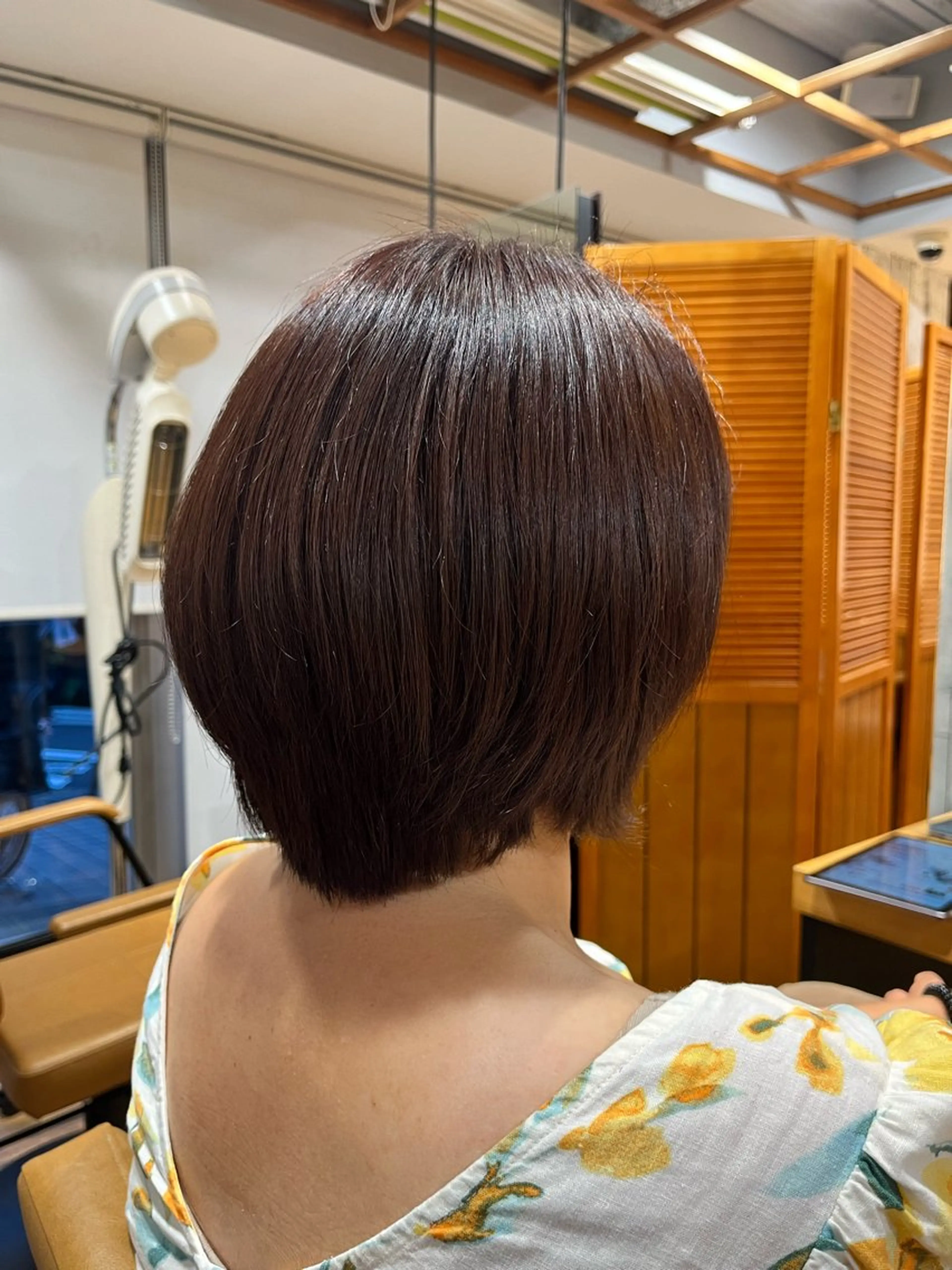 カラー ヘアカラー トリートメント CLAPS富岡所属・オノ モモカ / モデル募集のヘアスタイル