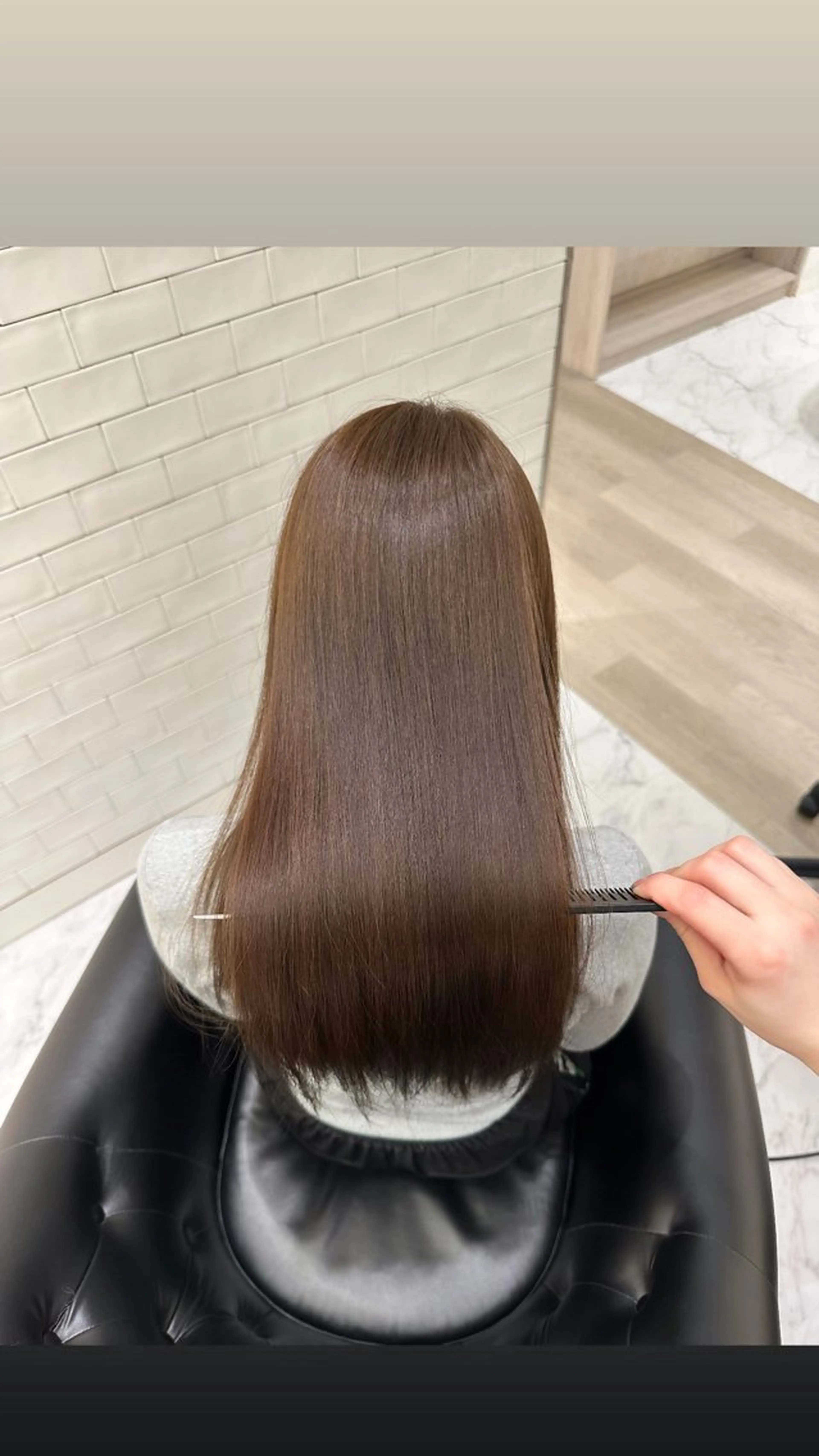 セミロング ヘアカラー shuri /髪質改善/のヘアスタイル