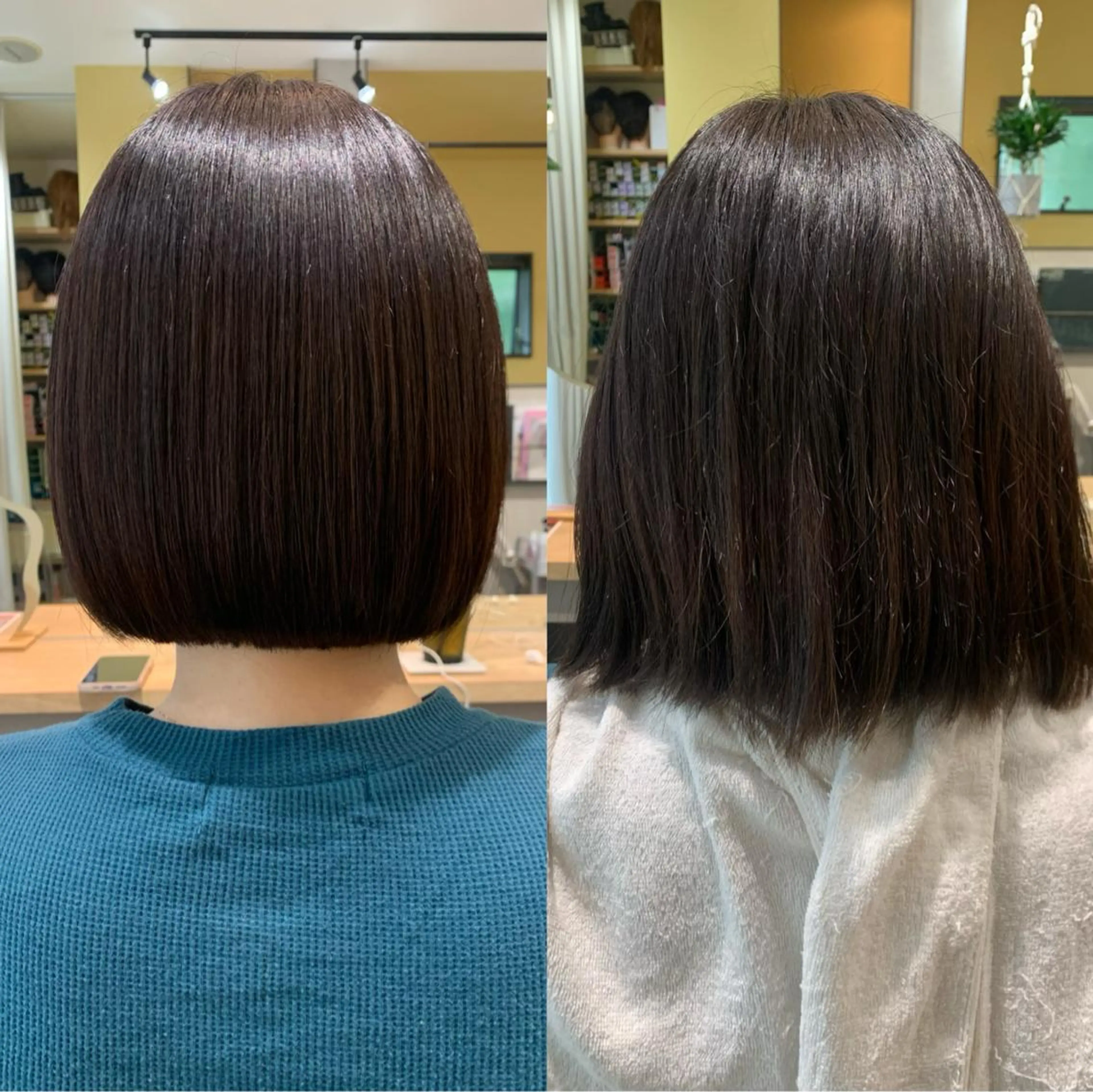 ショート パーマ ストレートパーマ カット 縮毛矯正 トリートメント hub hair レイヤー/透明感のヘアスタイル