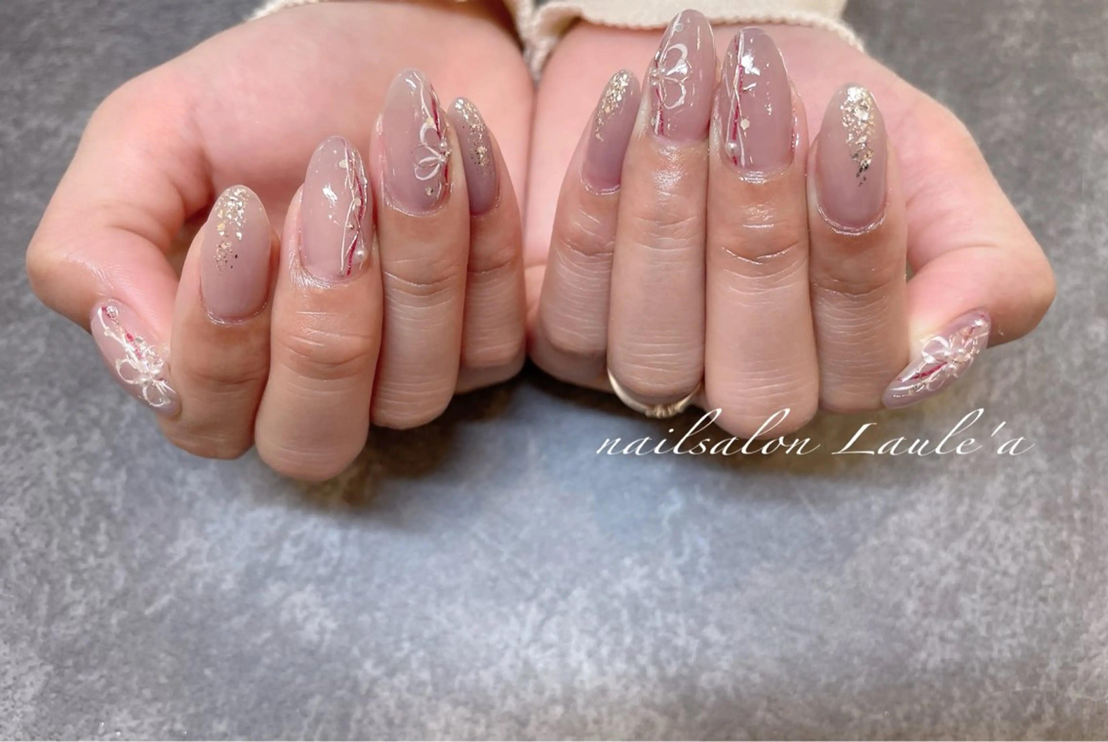ネイル ハンドネイル nailsalon Laule'aのネイルデザイン