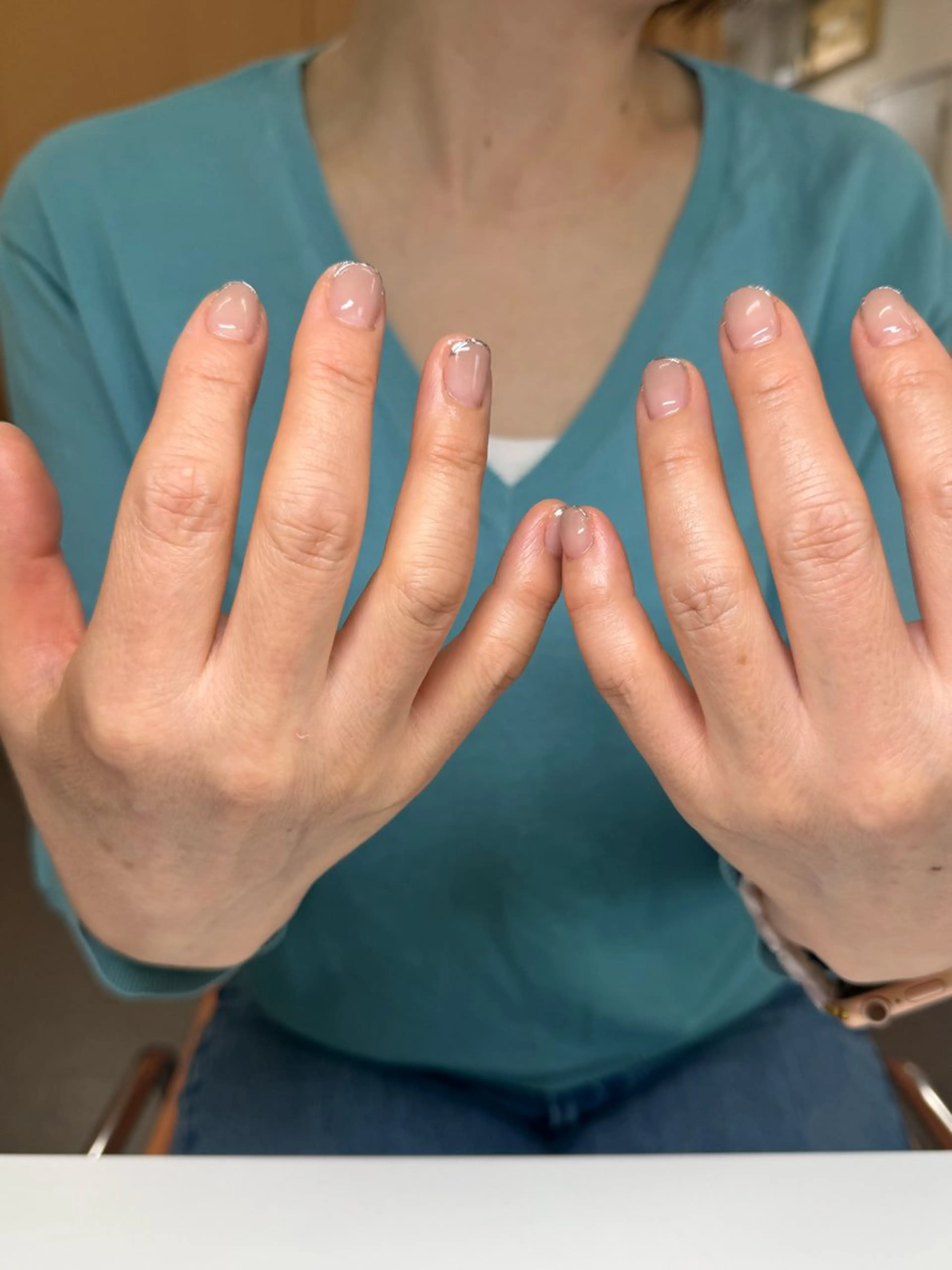 ネイル グラデーション ハンドネイル デ・アイム「nail salon MIMIPARUN」所属・ナリス化粧品 MIMIPARUNのネイルデザイン