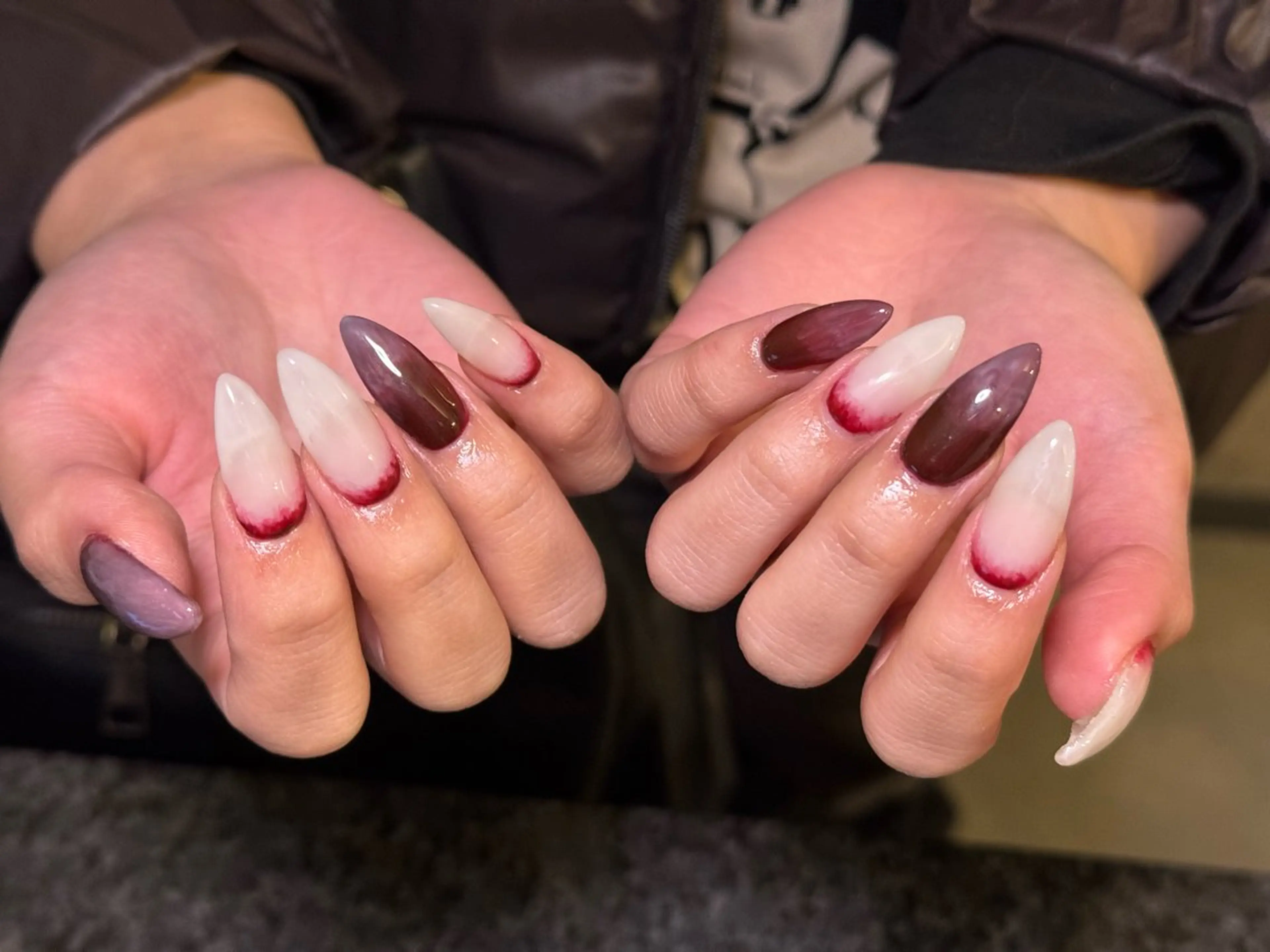 ネイル ハンドネイル nail salon supe_所属・supe_ 八幡🐺*❅·̩͙のネイルデザイン