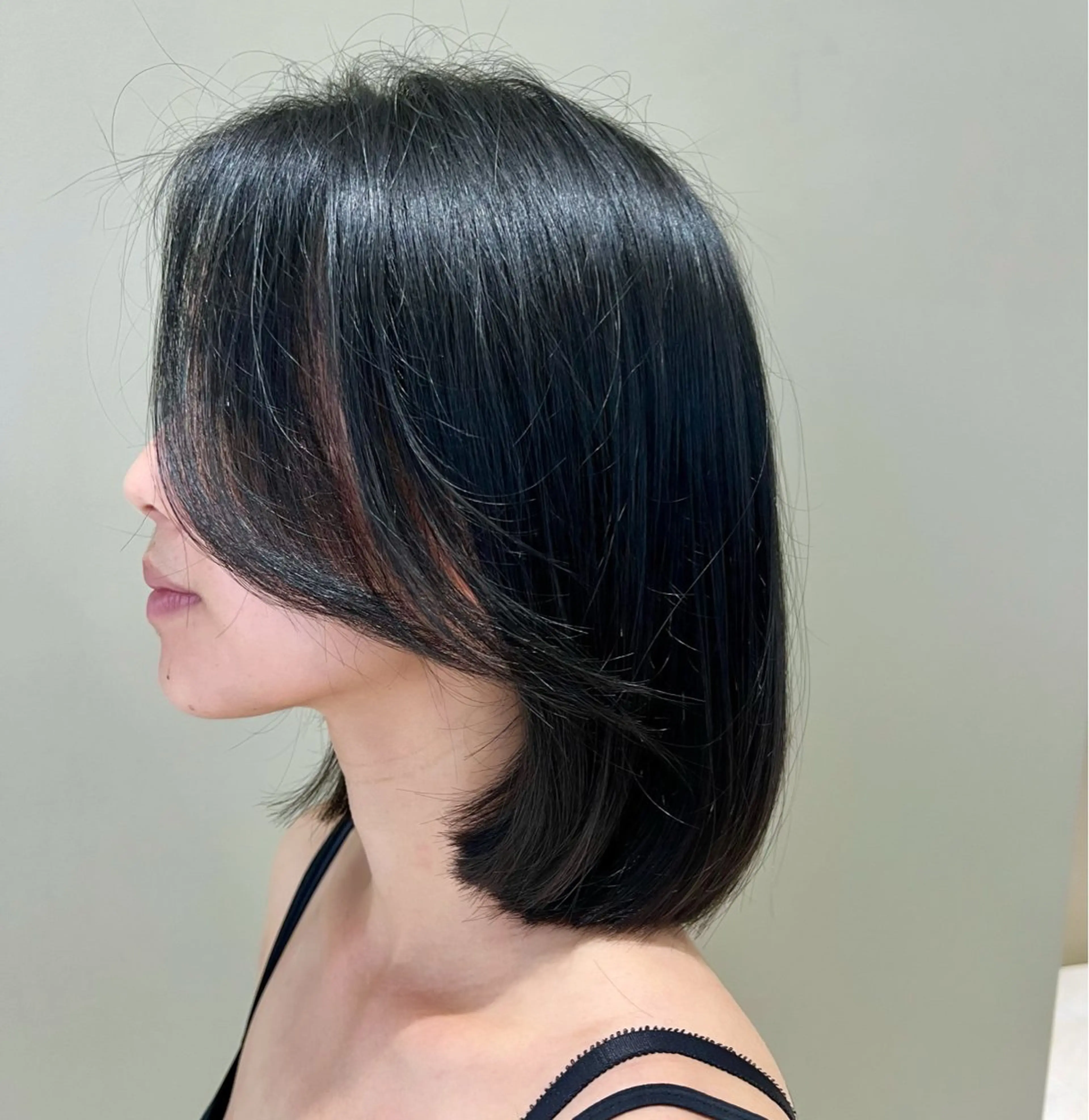 ミディアム 舟橋 瑞稀のヘアスタイル