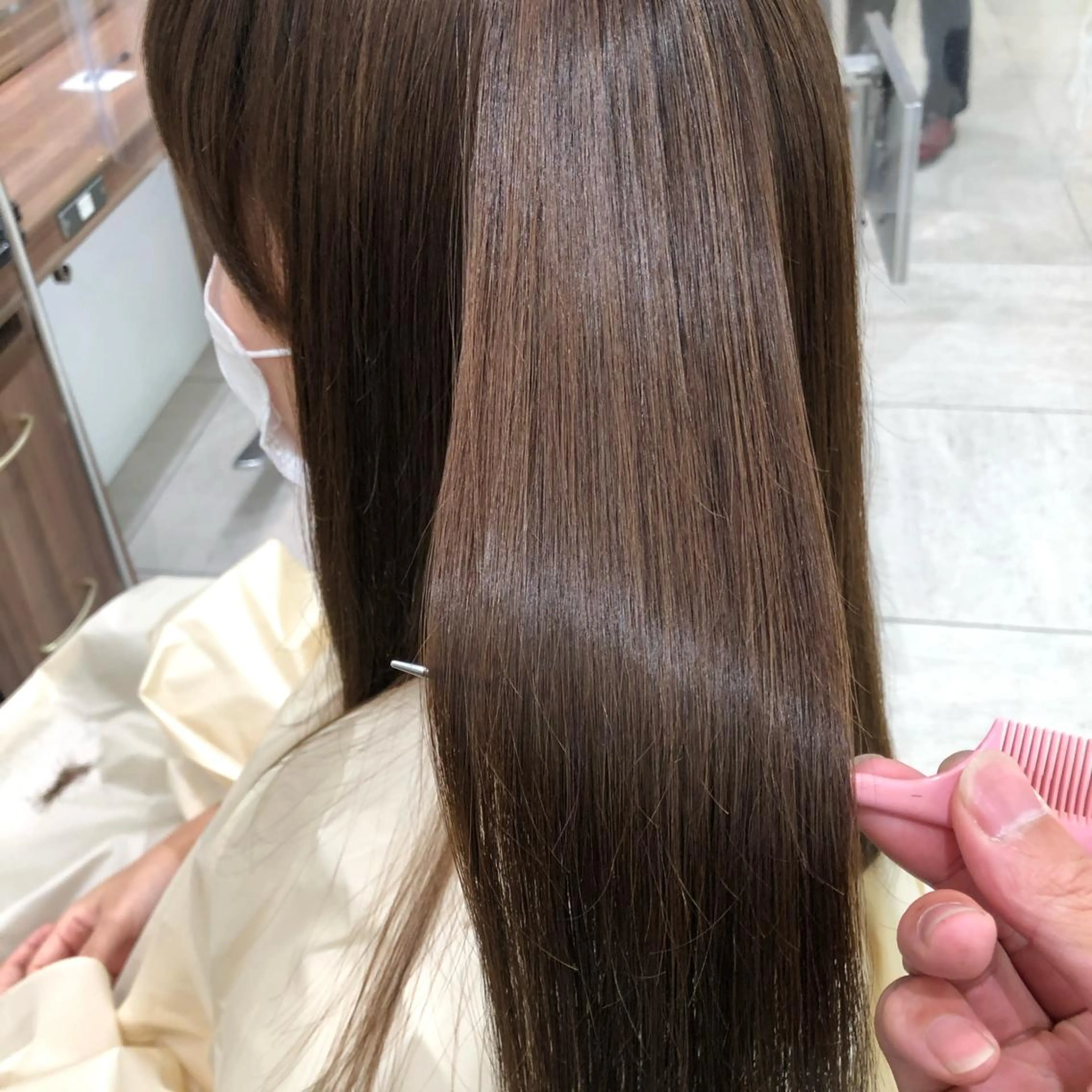 ロング パーマ ナカタケ ユウのヘアスタイル
