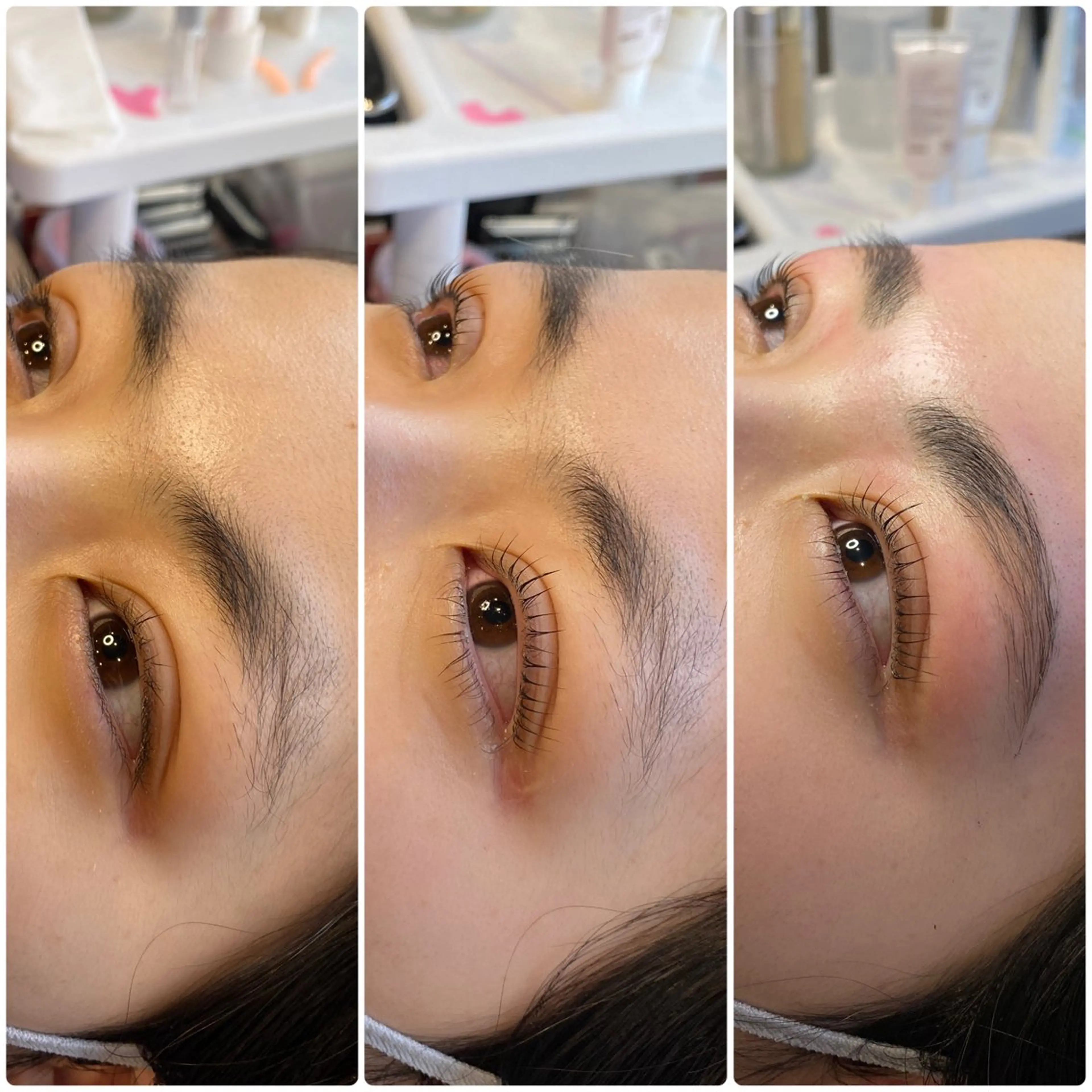 マツエク・マツパ パリジェンヌラッシュリフト マツパ Dahlia beauty新岩聖可のマツエク・マツパデザイン