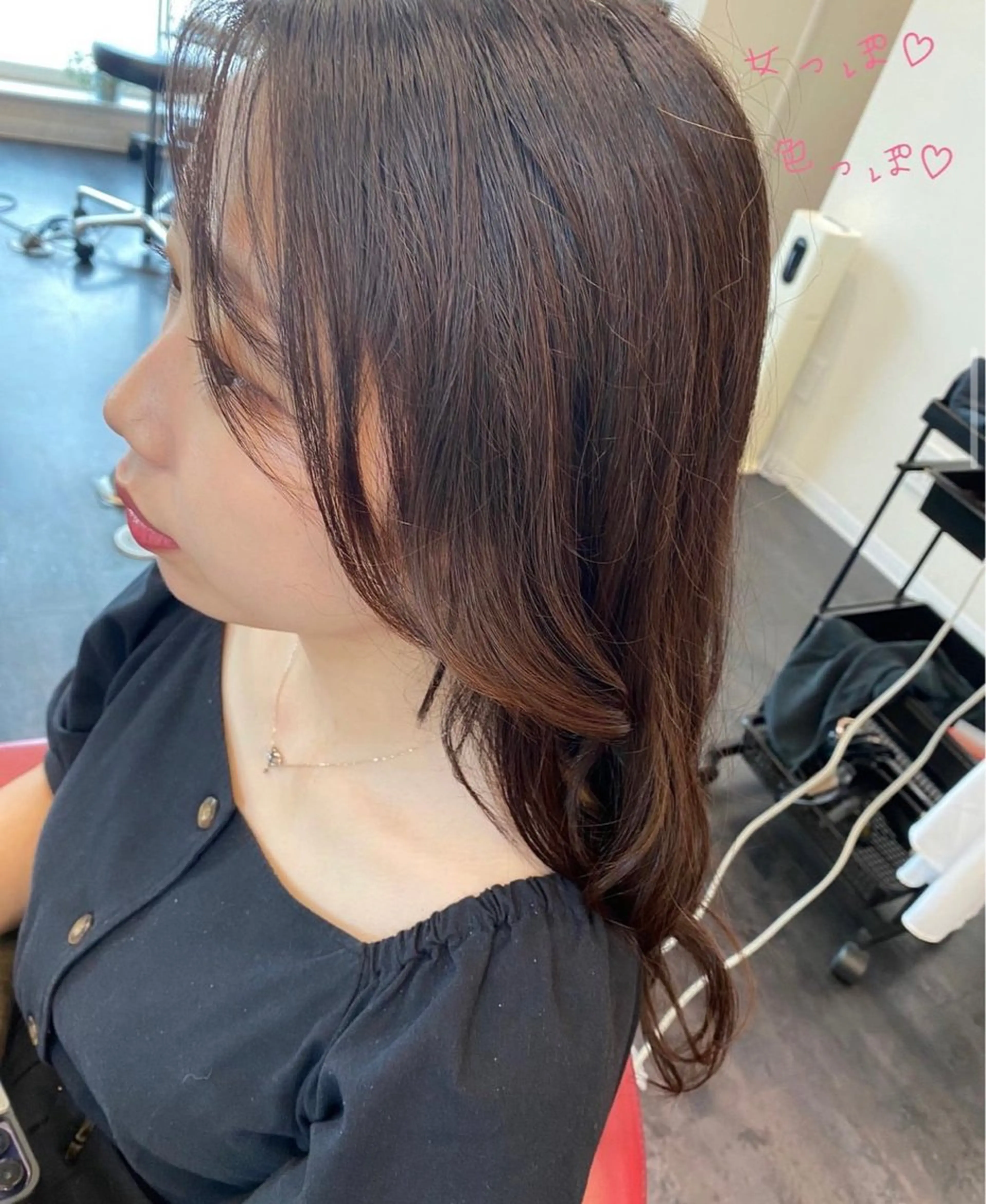 ロング ヘアカラー ENVY(エンヴィ)所属・丁寧なカウンセリング 🌱ikumi🌱のヘアスタイル