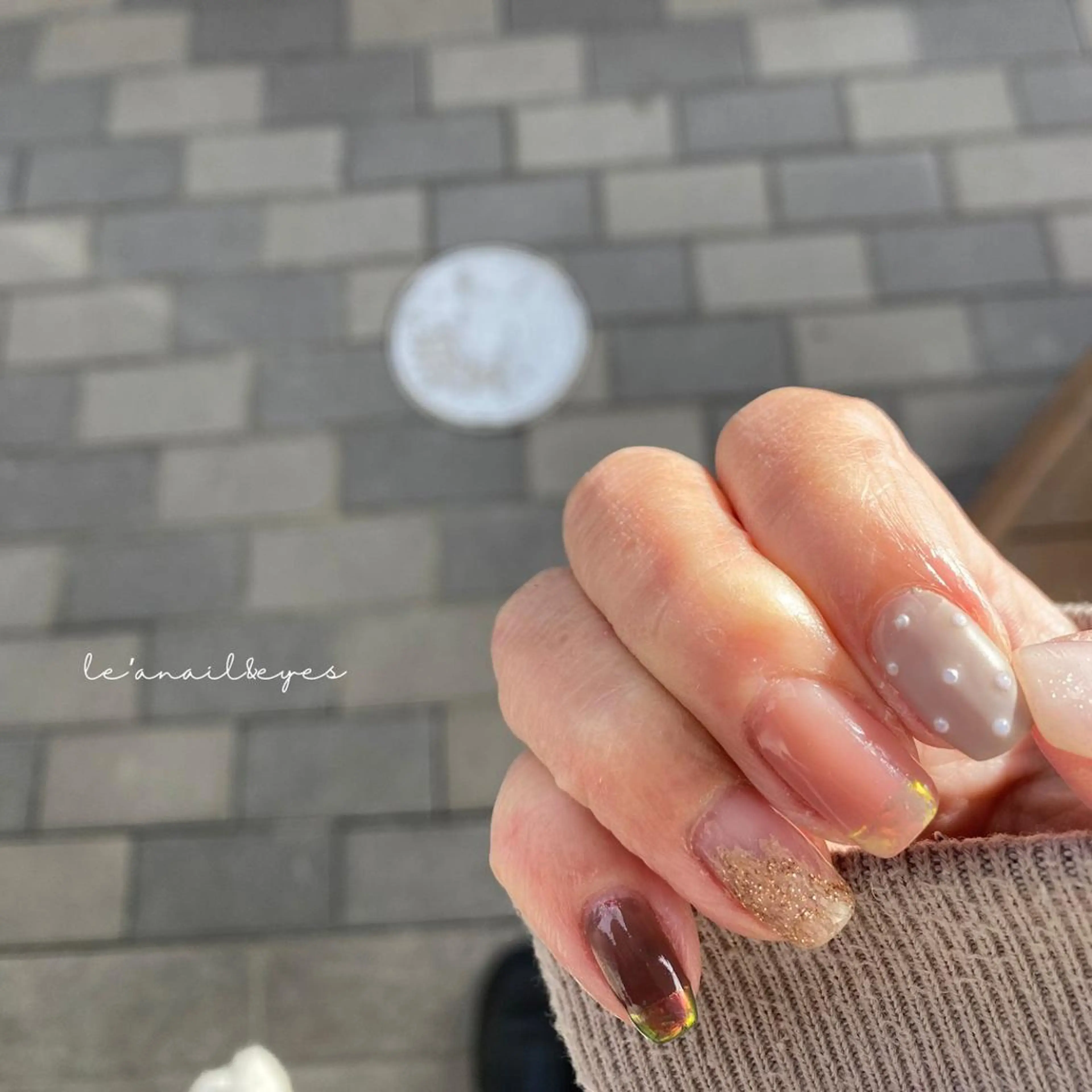 ネイル ハンドネイル le’a所属・Le'a nail&eyesのマツエク・マツパデザイン