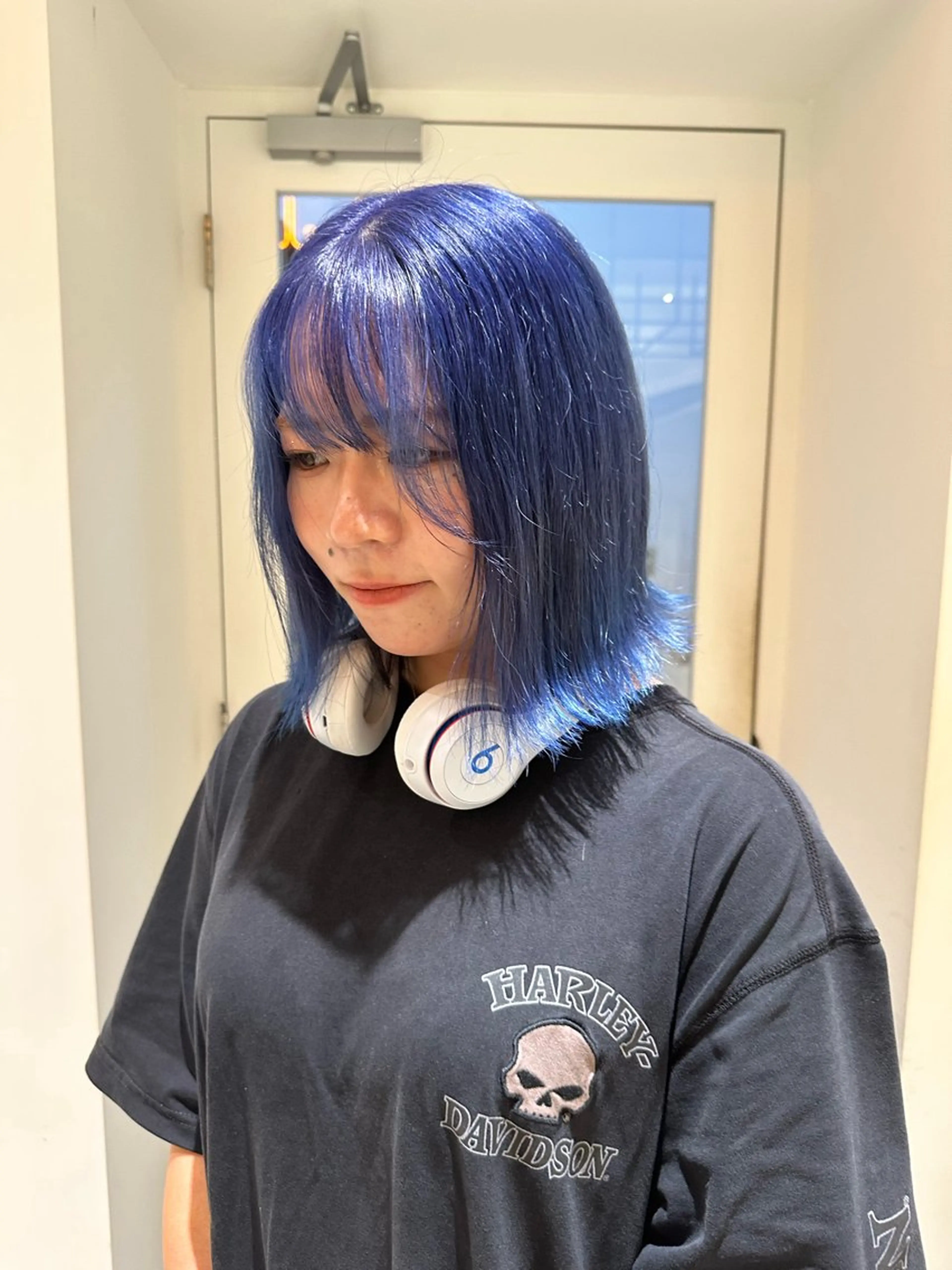 ミディアム カラー MAO SHIRATOのヘアスタイル