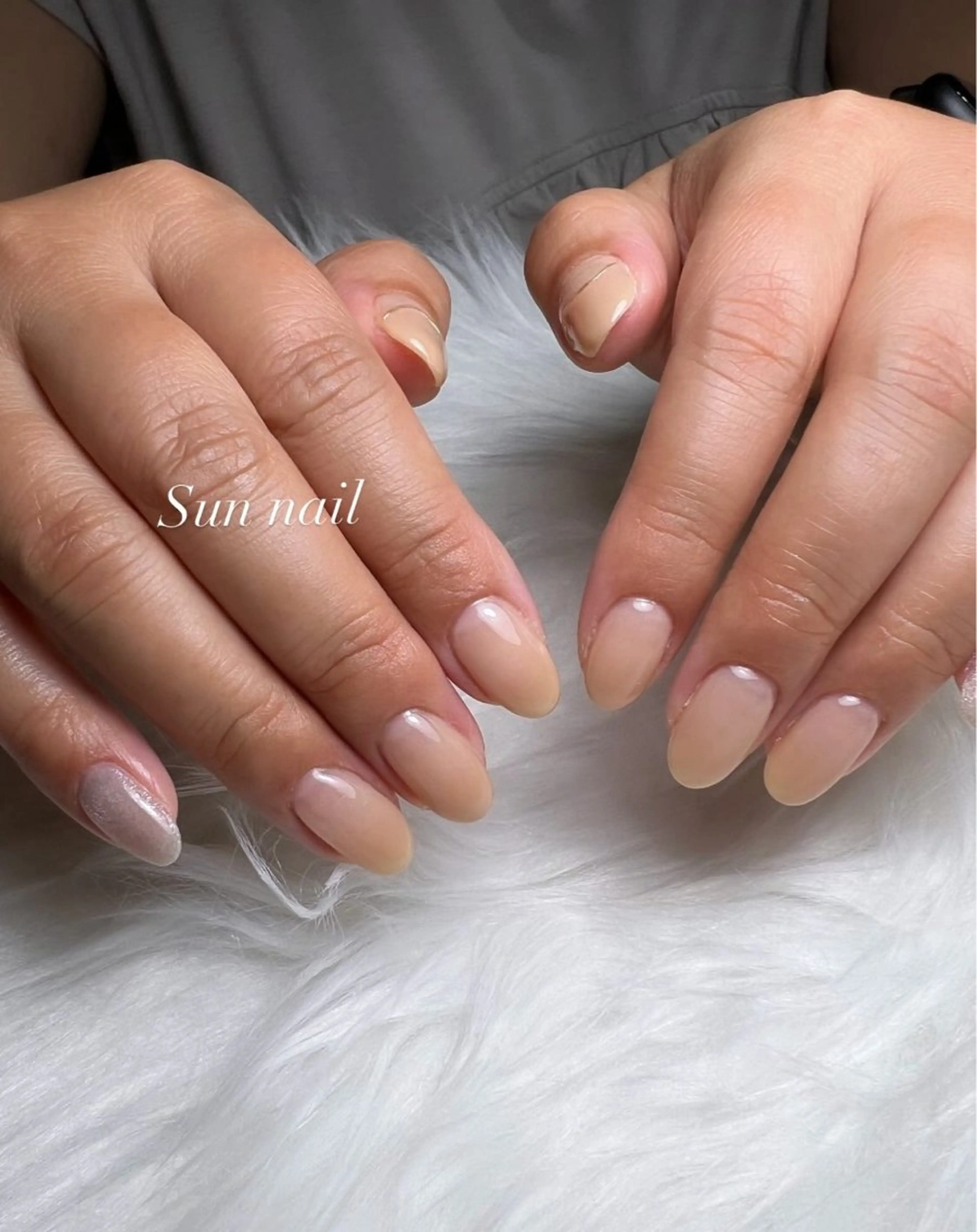 ネイル マグネットネイル ハンドネイル フットネイル Sun nail ...ayaのネイルデザイン