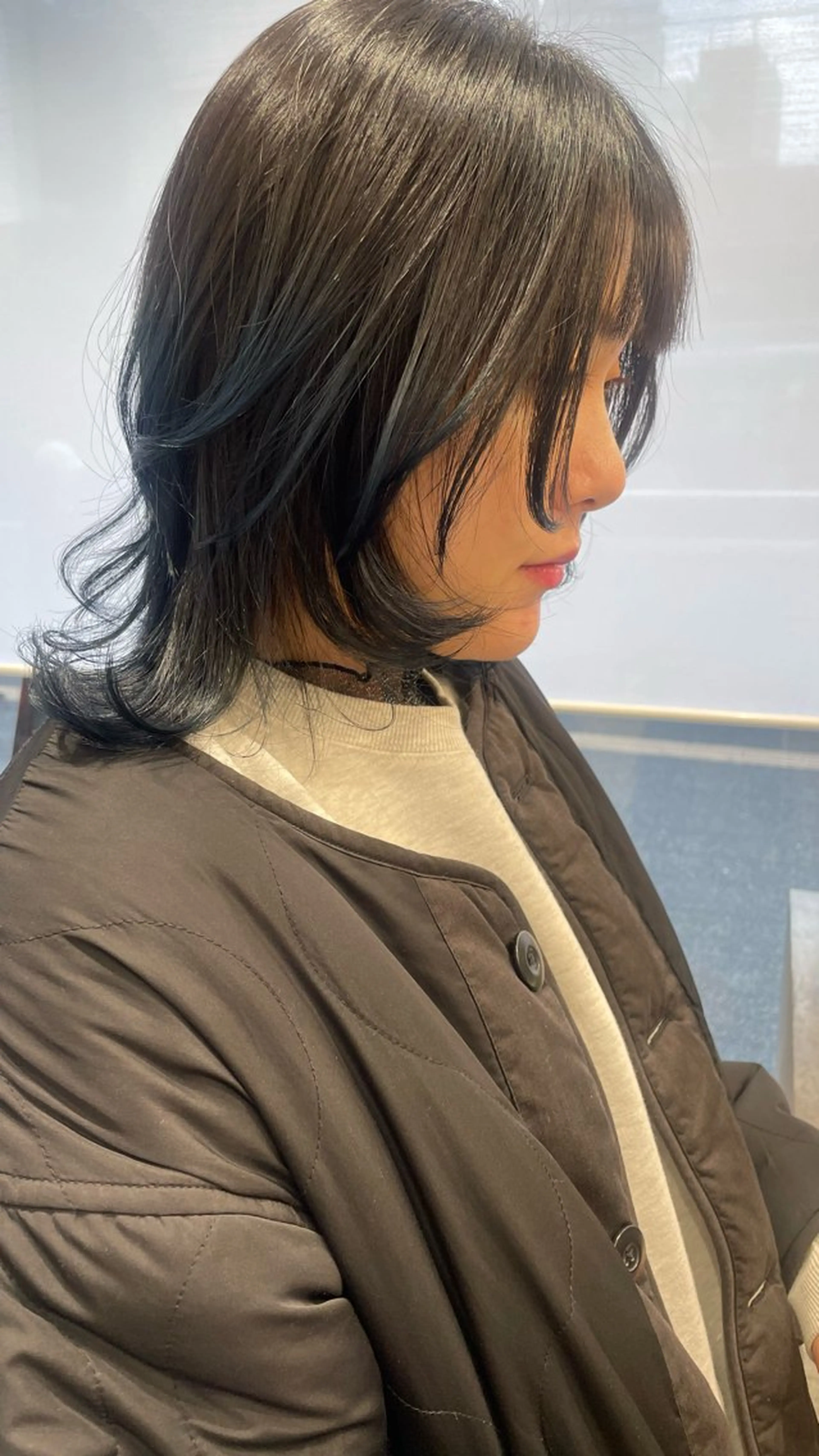 ミディアム カラー 💫骨格診断カット 🌈KAHOのヘアスタイル