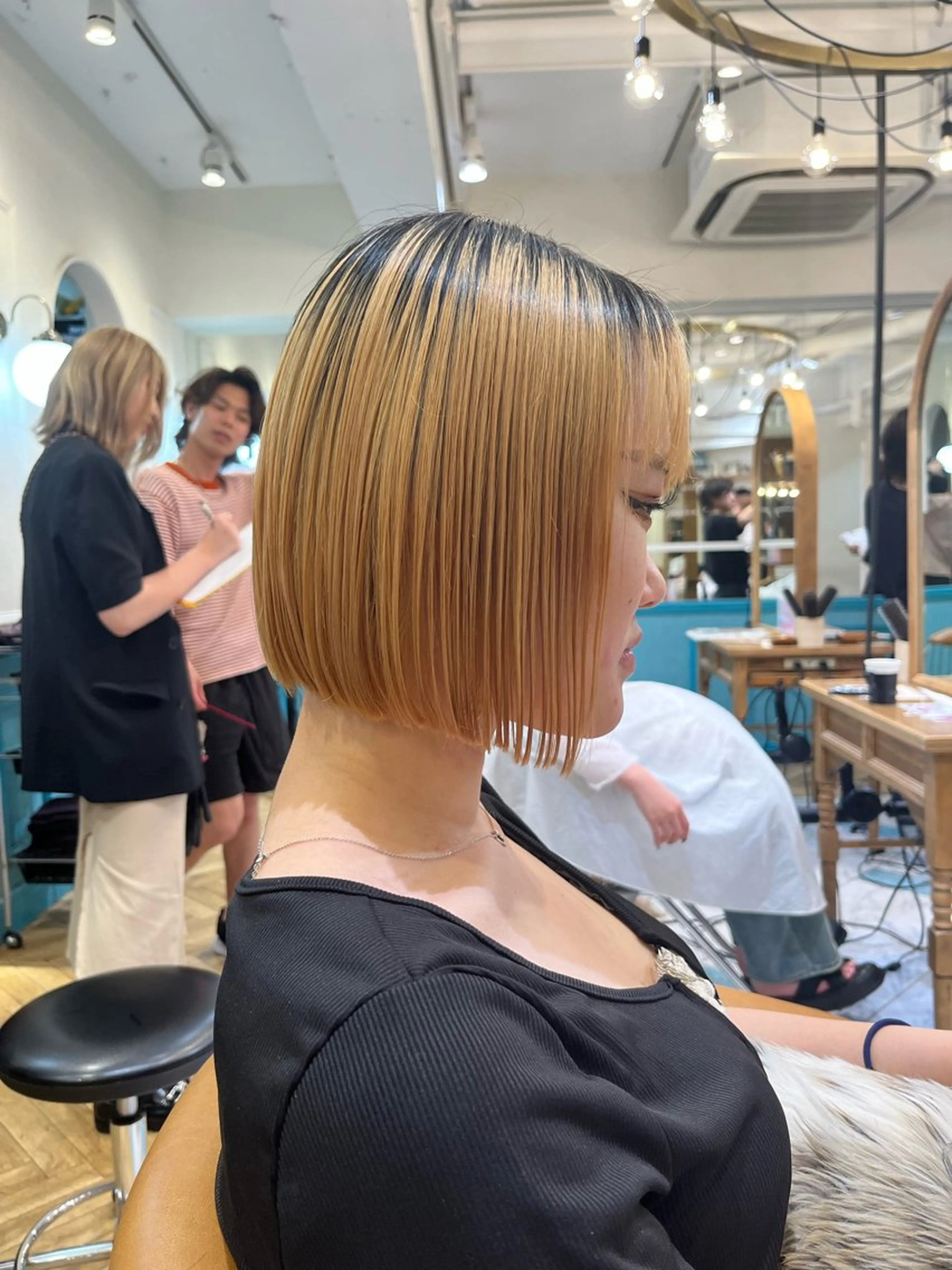 ショート 池袋/似合わせ/縮毛 髪質改善【ugen】のヘアスタイル