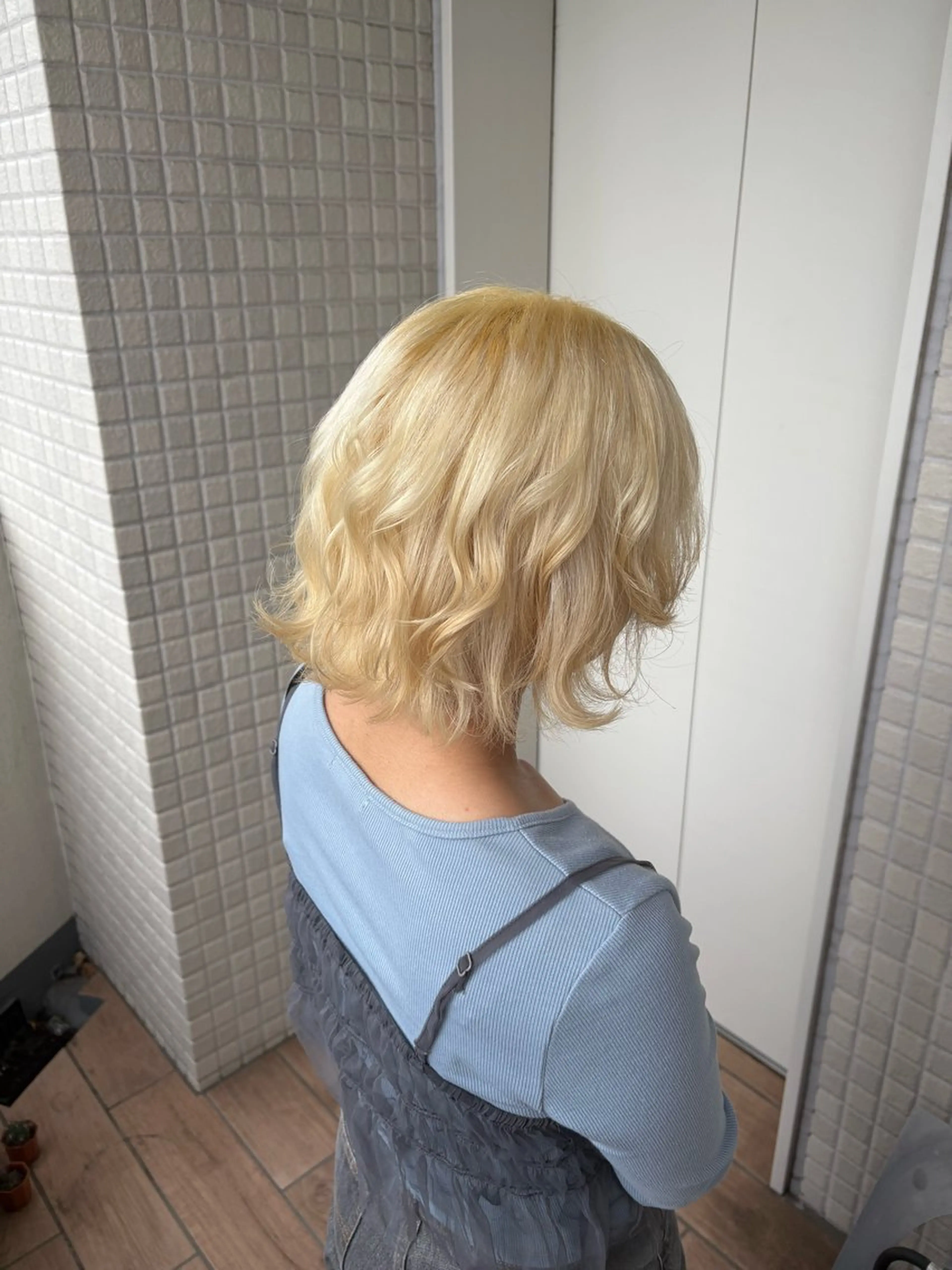 ヘアカラー 暖色カラー/ボブ カット👗mimiのヘアスタイル
