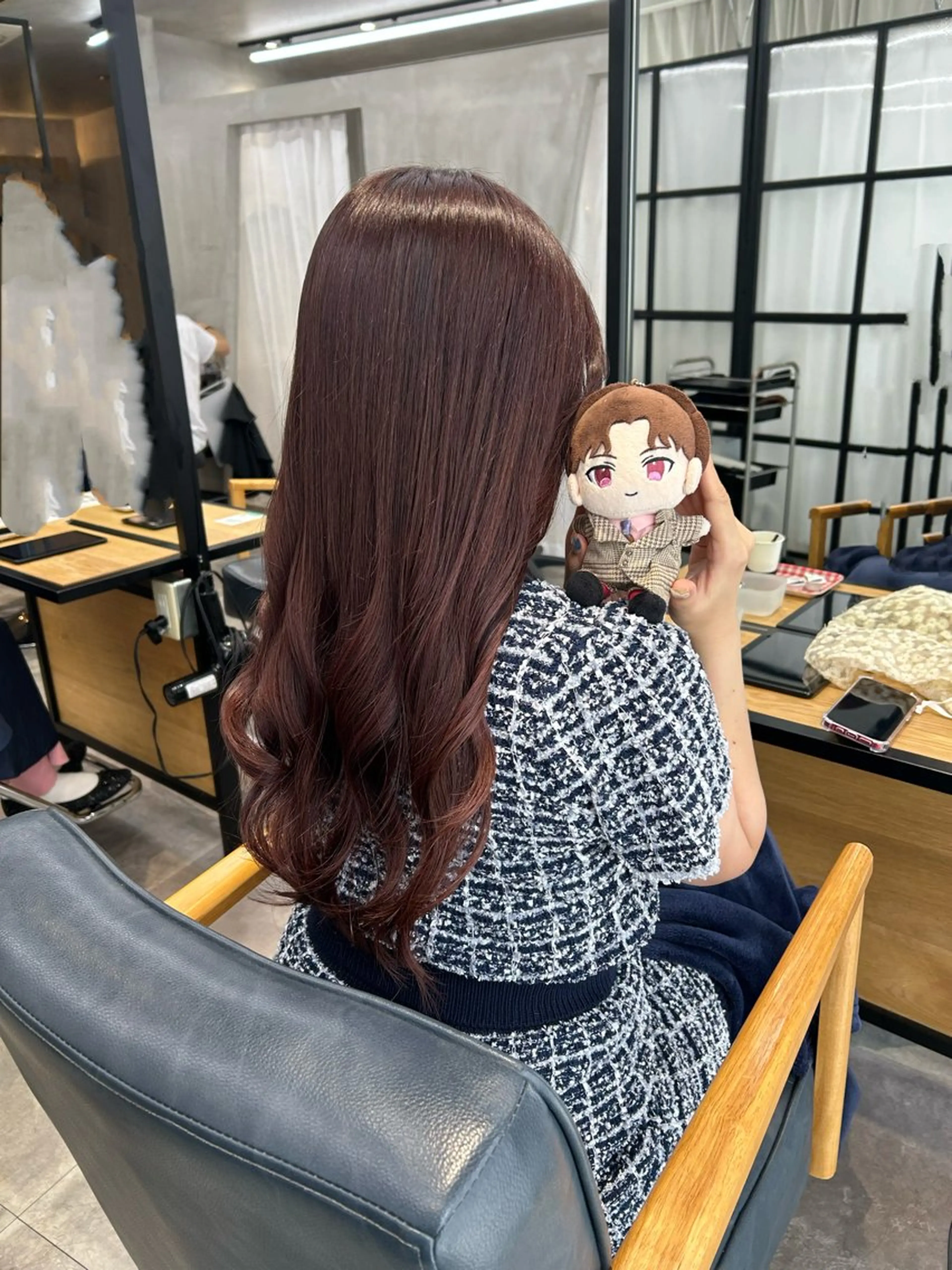 セミロング カラー カット ヘアカラー アニメオタク美容師✂ miharuのヘアスタイル