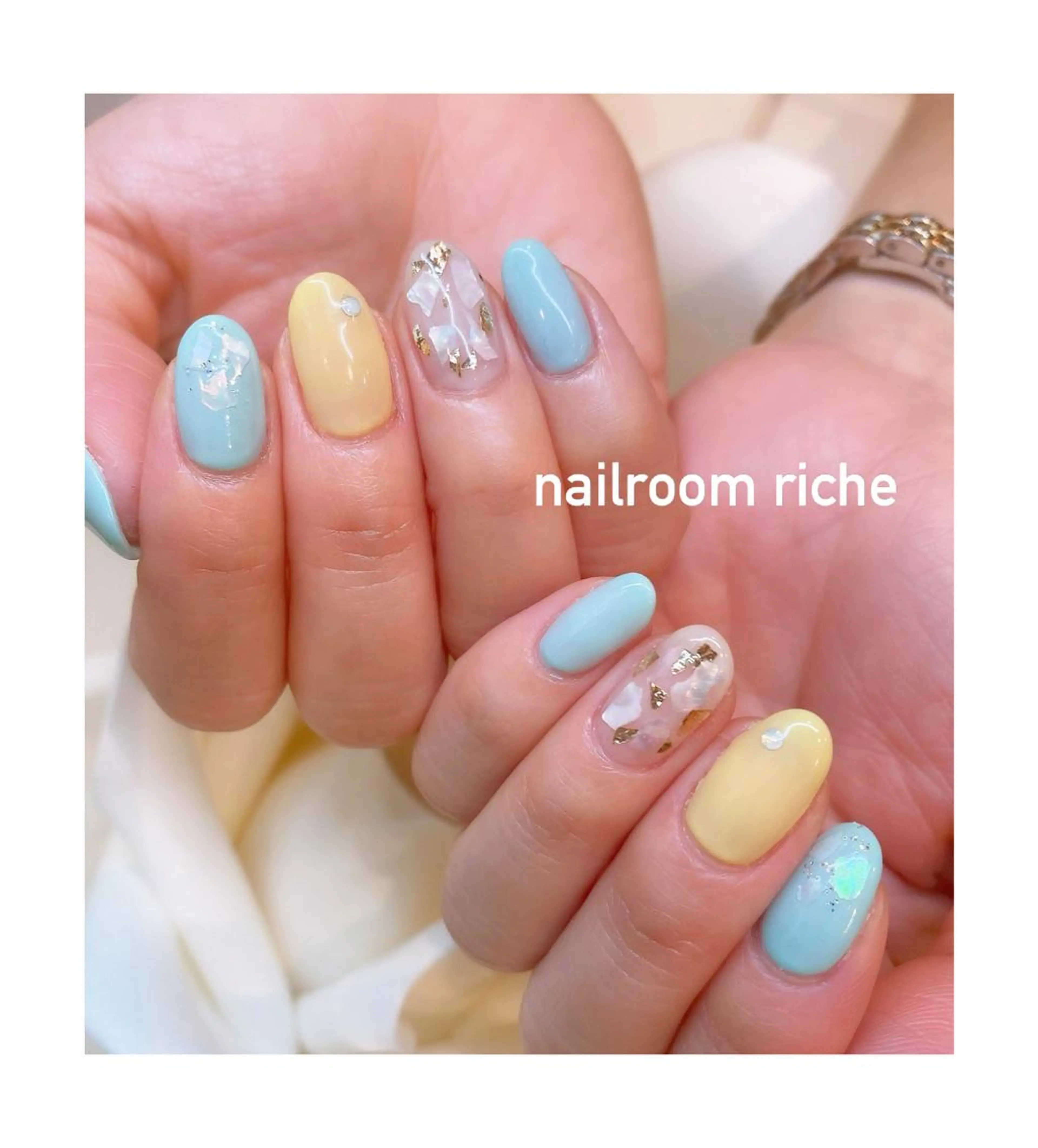 ネイル ハンドネイル nailroom richeのネイルデザイン
