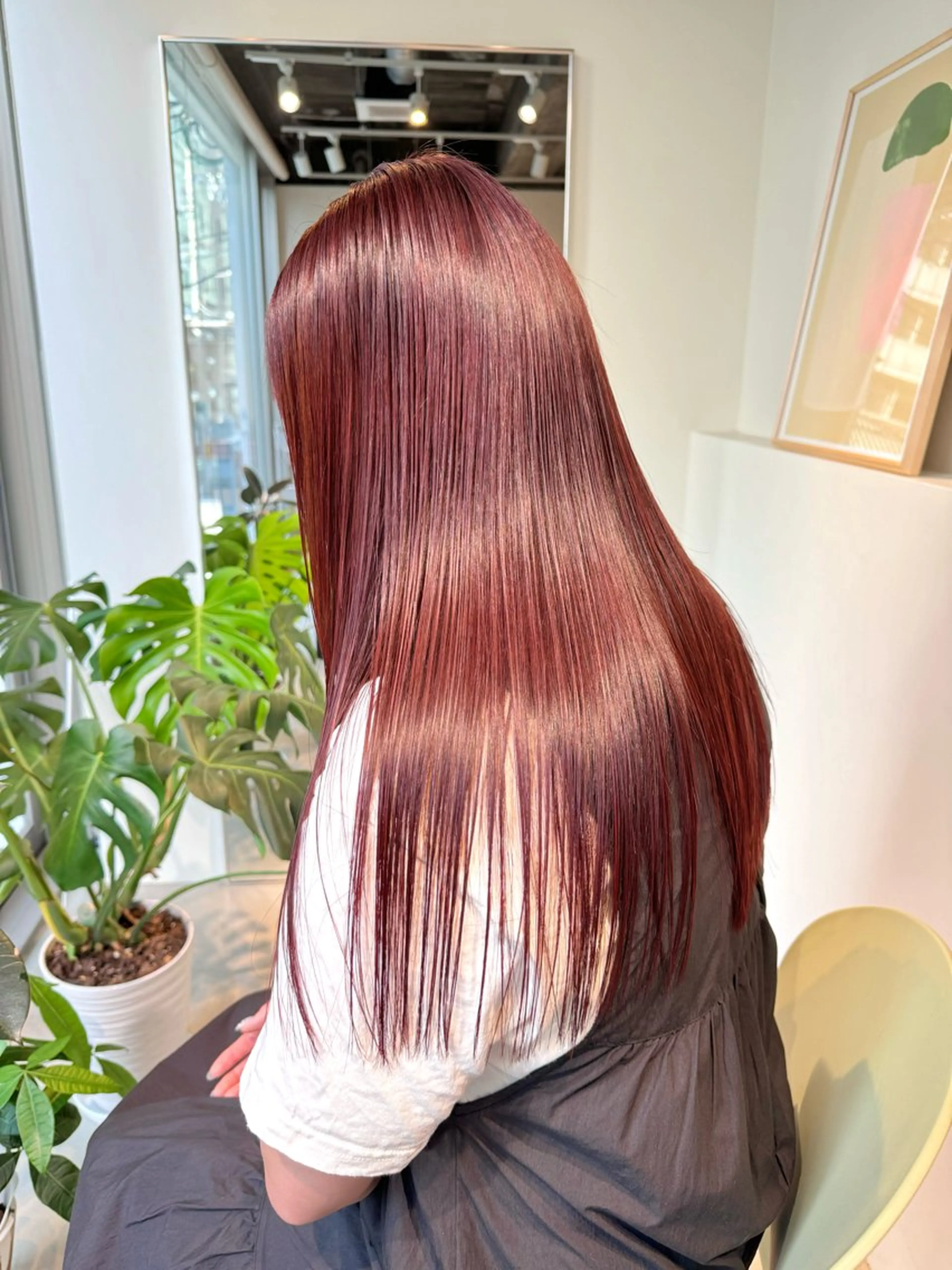 ロング カラー アディクシーカラー アッシュ ベージュカラー グレージュ オリーブカラー eto所属・髪質改善スペシャリス ト長尾勇弥/梅田中津のヘアスタイル