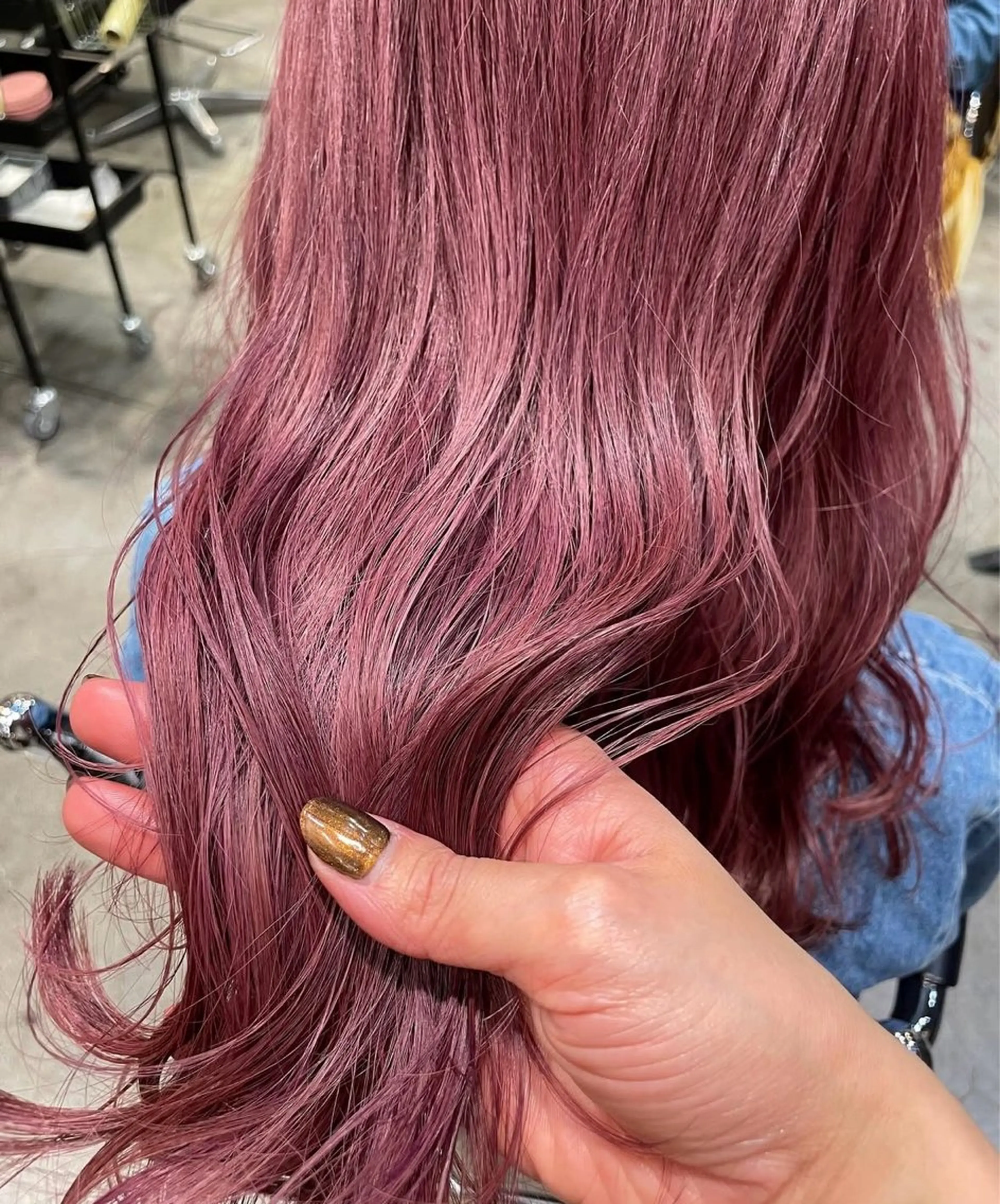 ロング ヘアカラー Risa/ 艶カラー🫧のヘアスタイル