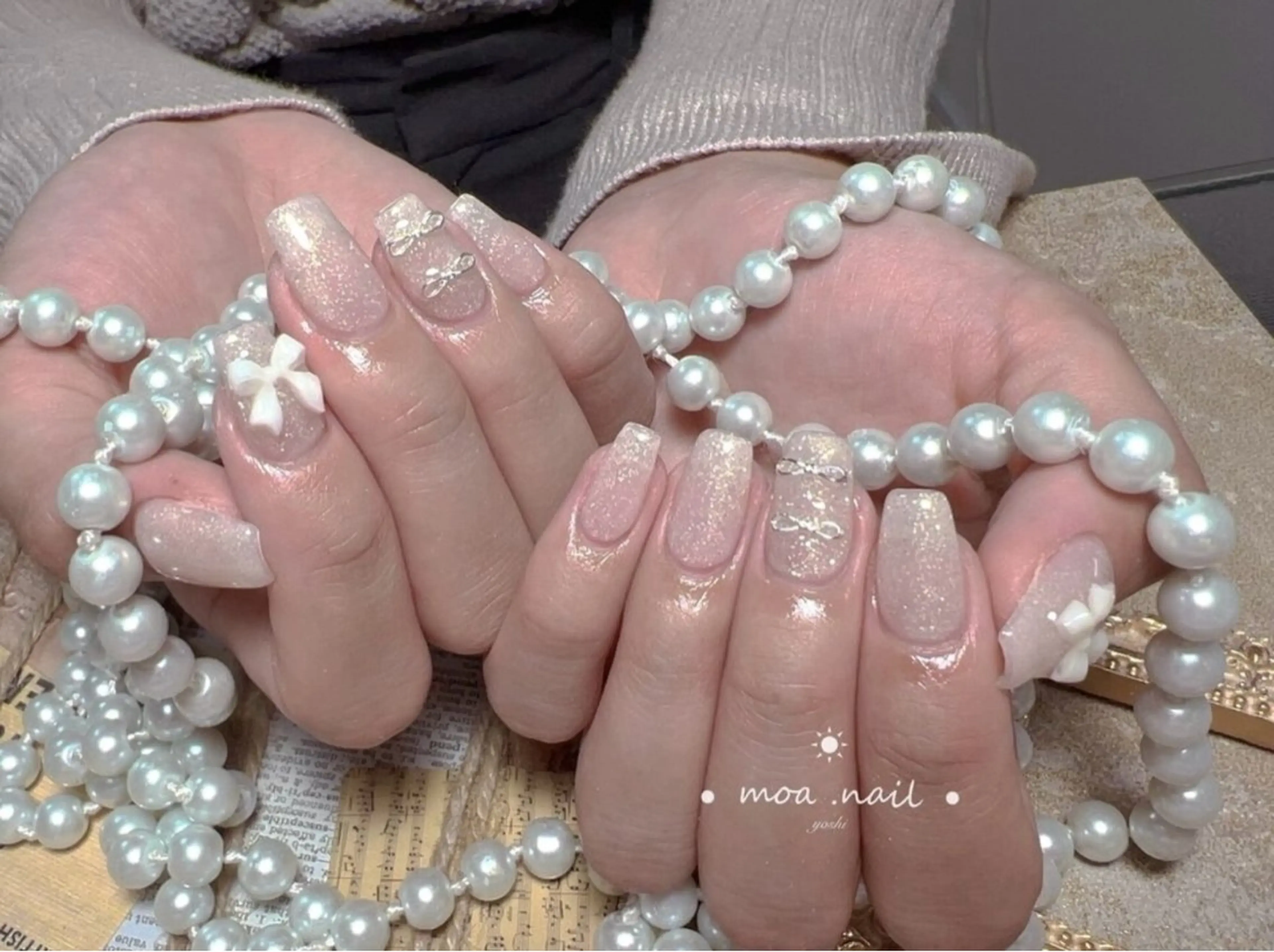 ネイル moanail所属・張 嘉鈺のネイルデザイン