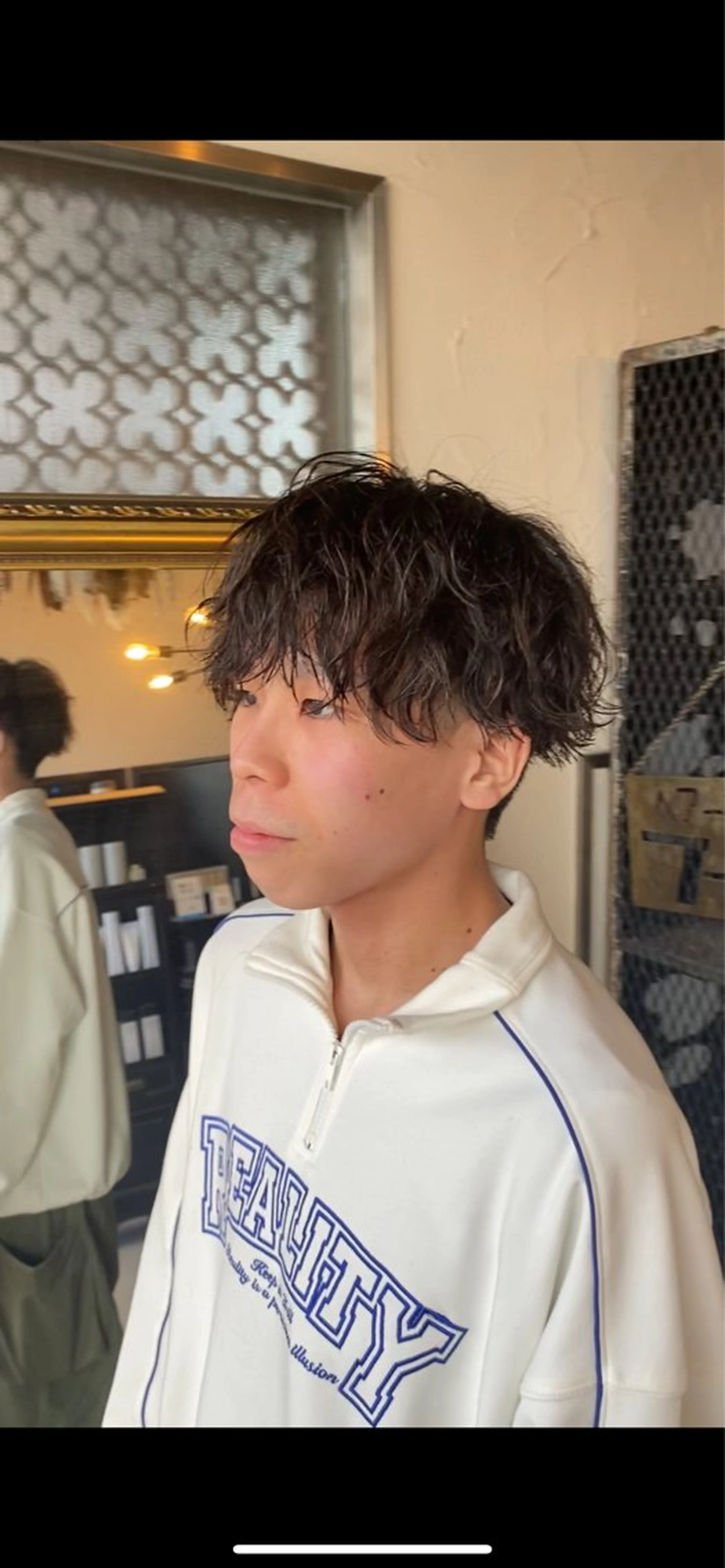 ショート カット パーマ BEREE所属・盛田 修将のヘアスタイル