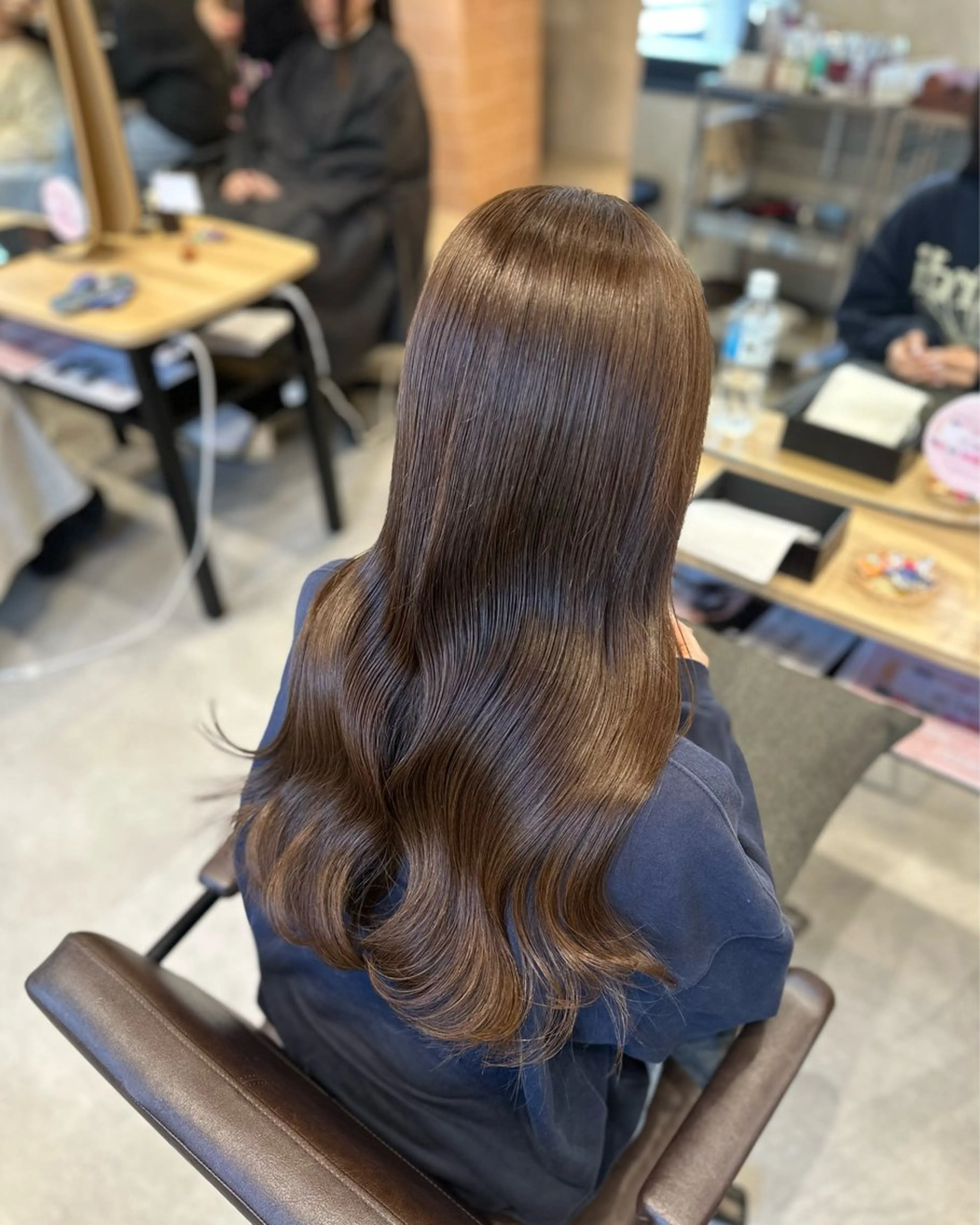 セミロング カット ヘアカラー トリートメント hayato / 梅田のヘアスタイル