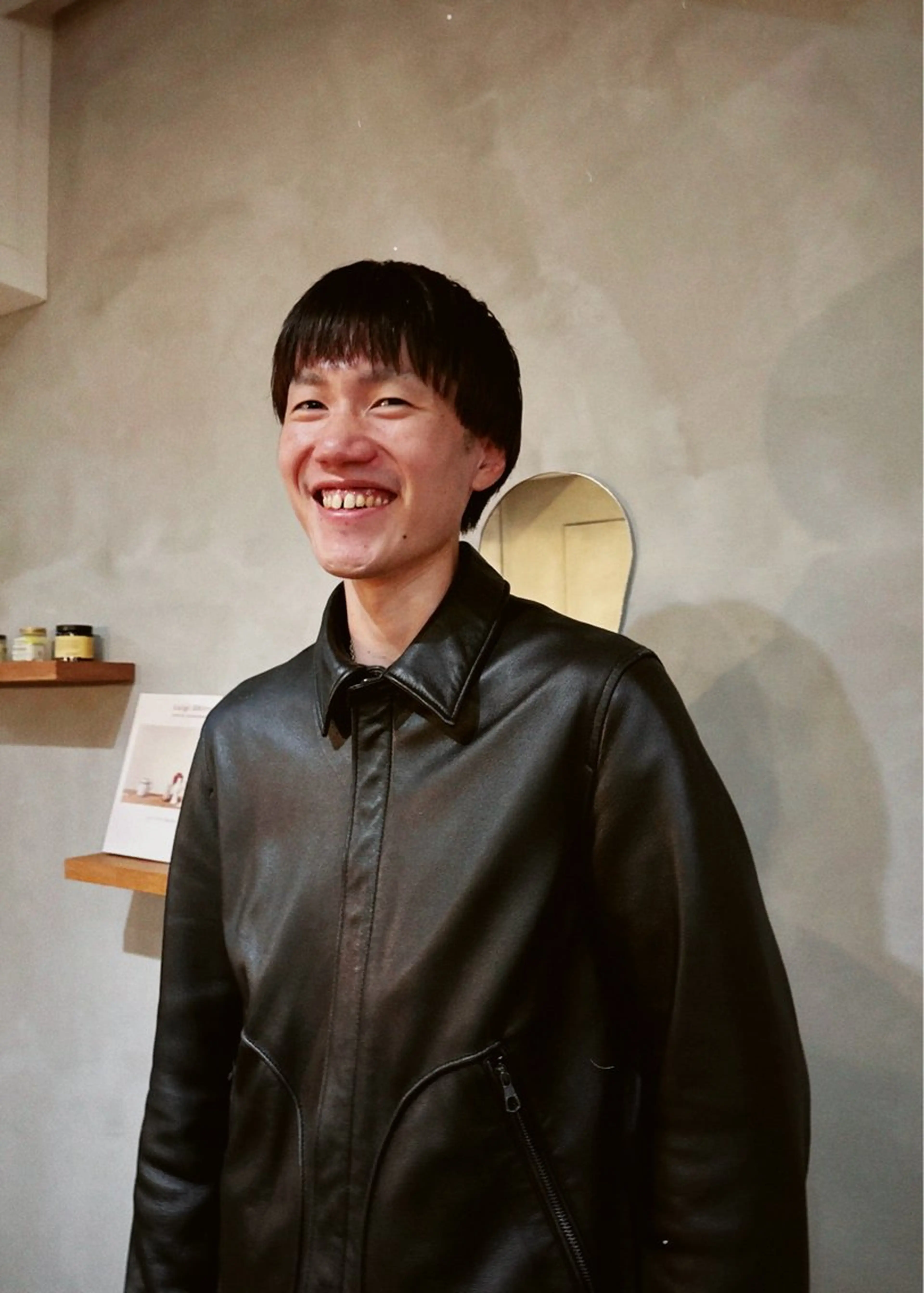 ショート メンズ マッシュ カット メンズ特化ショート/ センターパート/福田のヘアスタイル