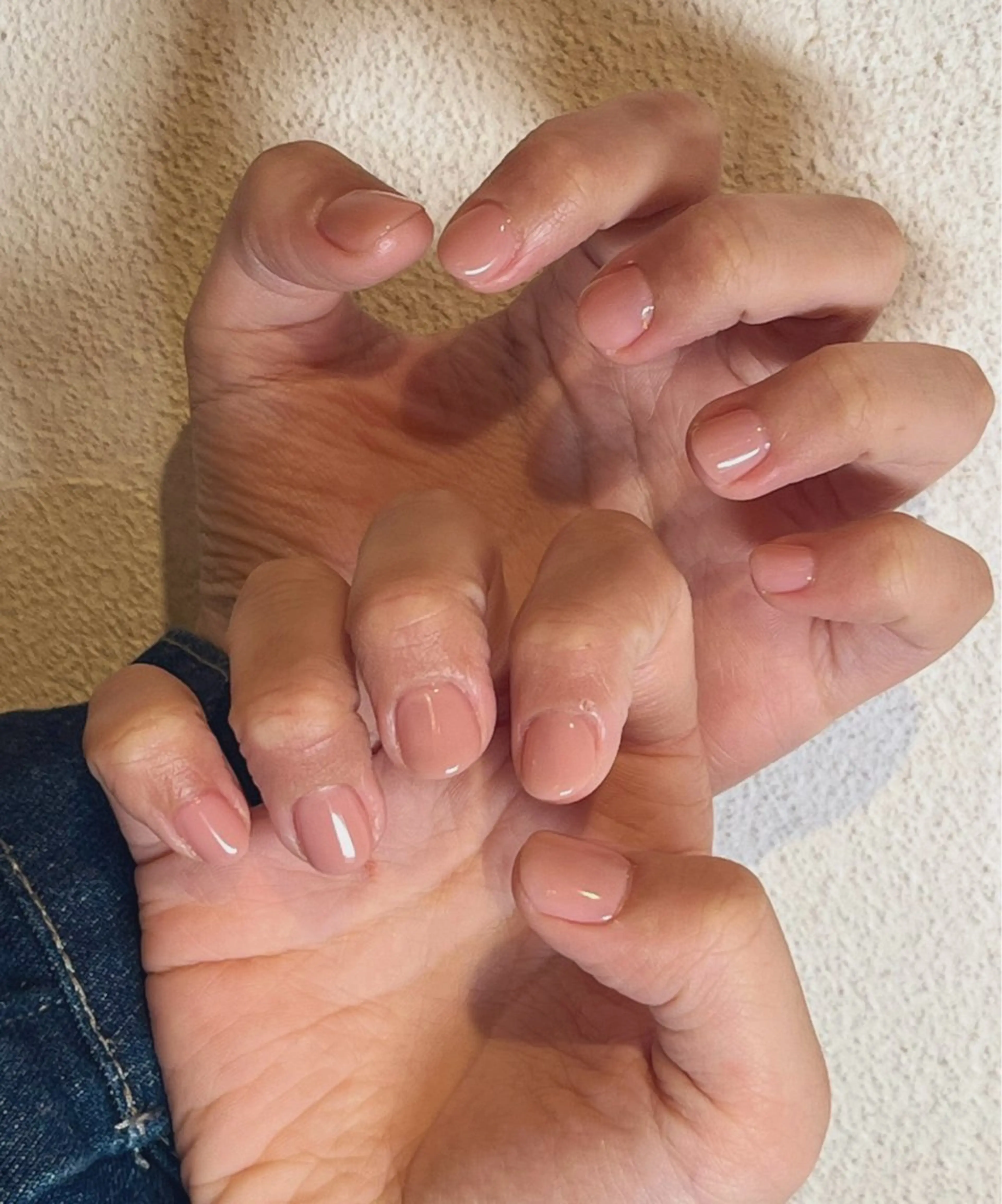 ネイル ワンカラーネイル Salon&School Nail du Marche所属・阿部 美香のネイルデザイン