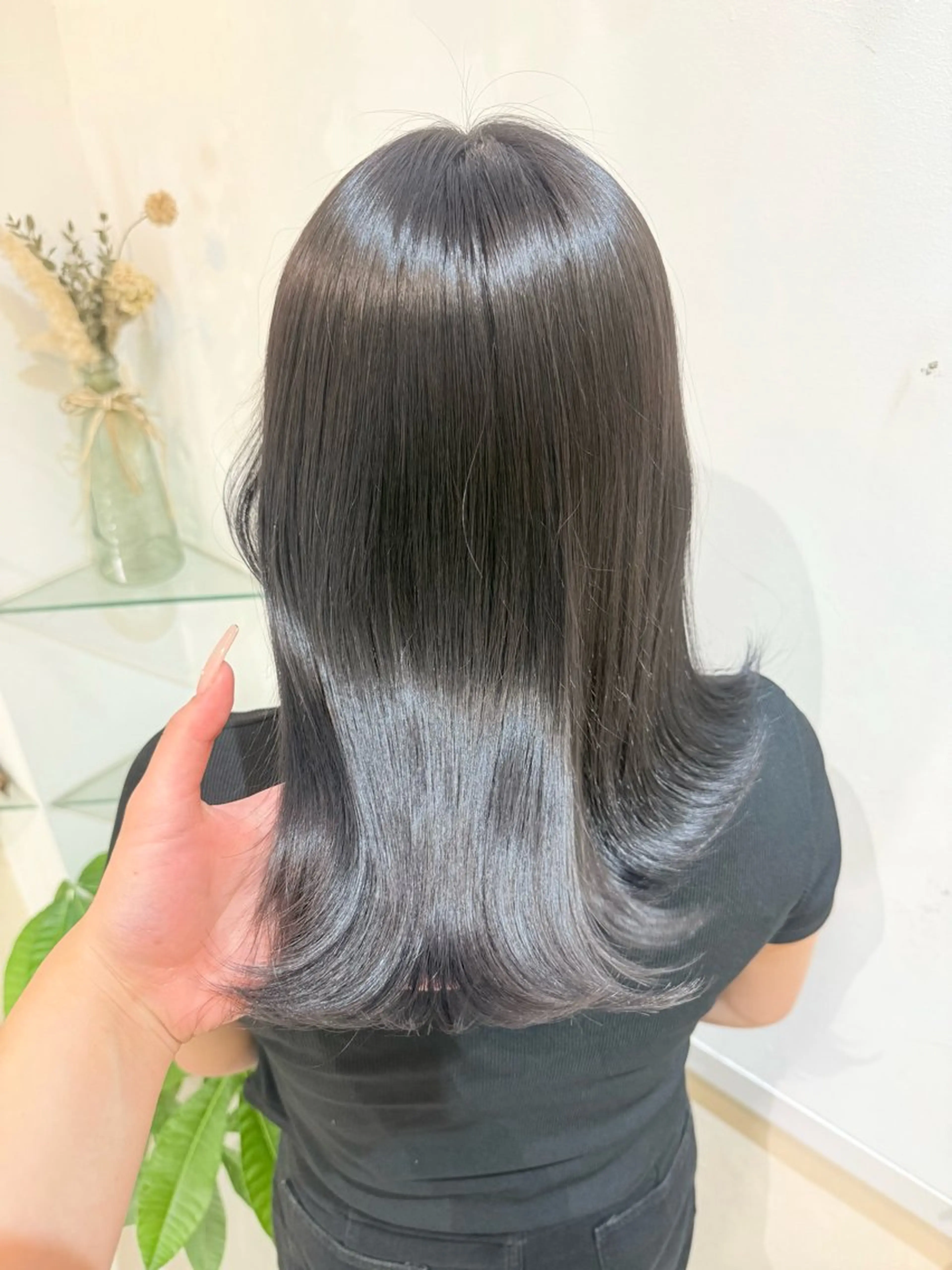 ミディアム ヘアカラー ♡艶髪/顔周り♡ Konomiのヘアスタイル