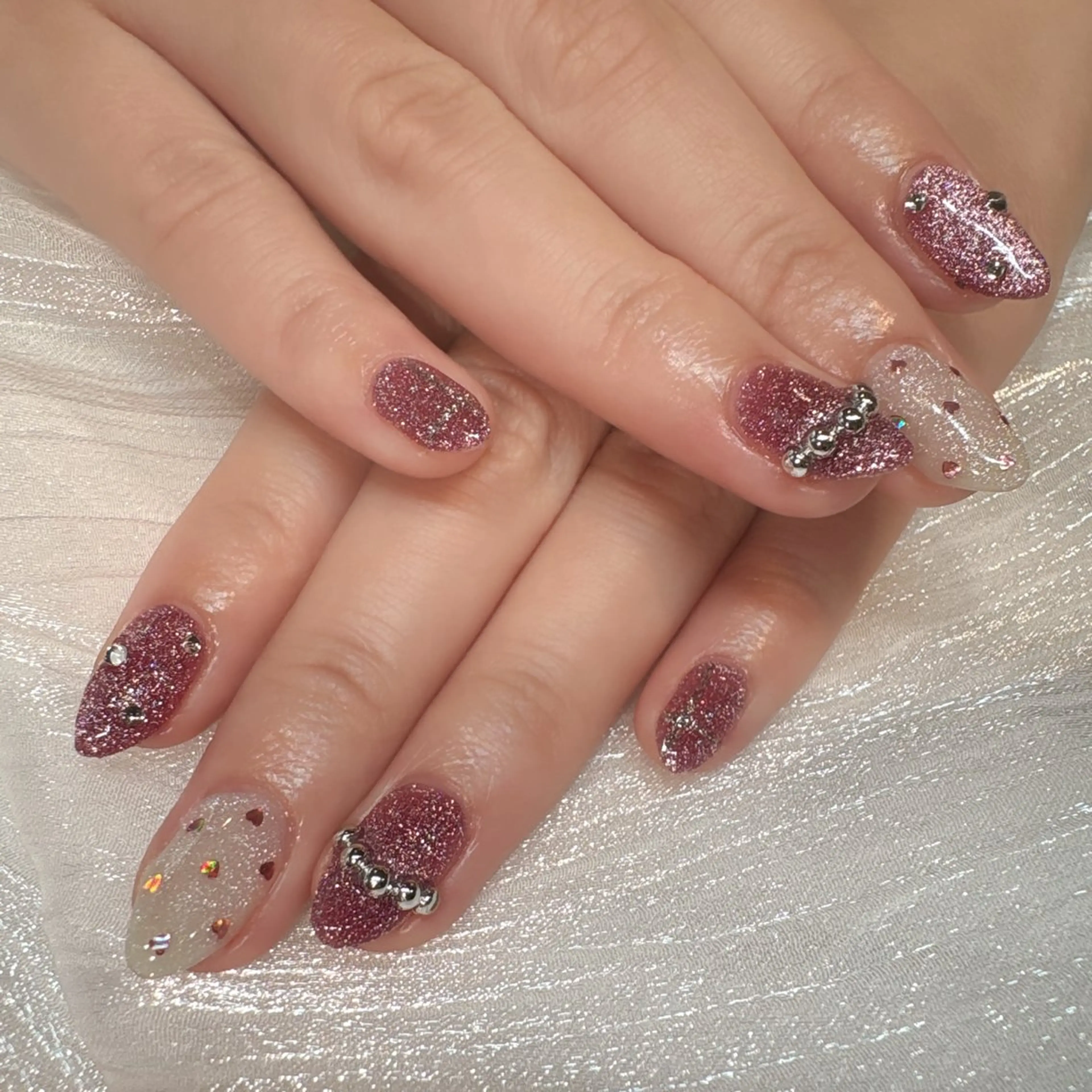 ネイル ハンドネイル ネイル/耳つぼ 🖤RIKOのネイルデザイン