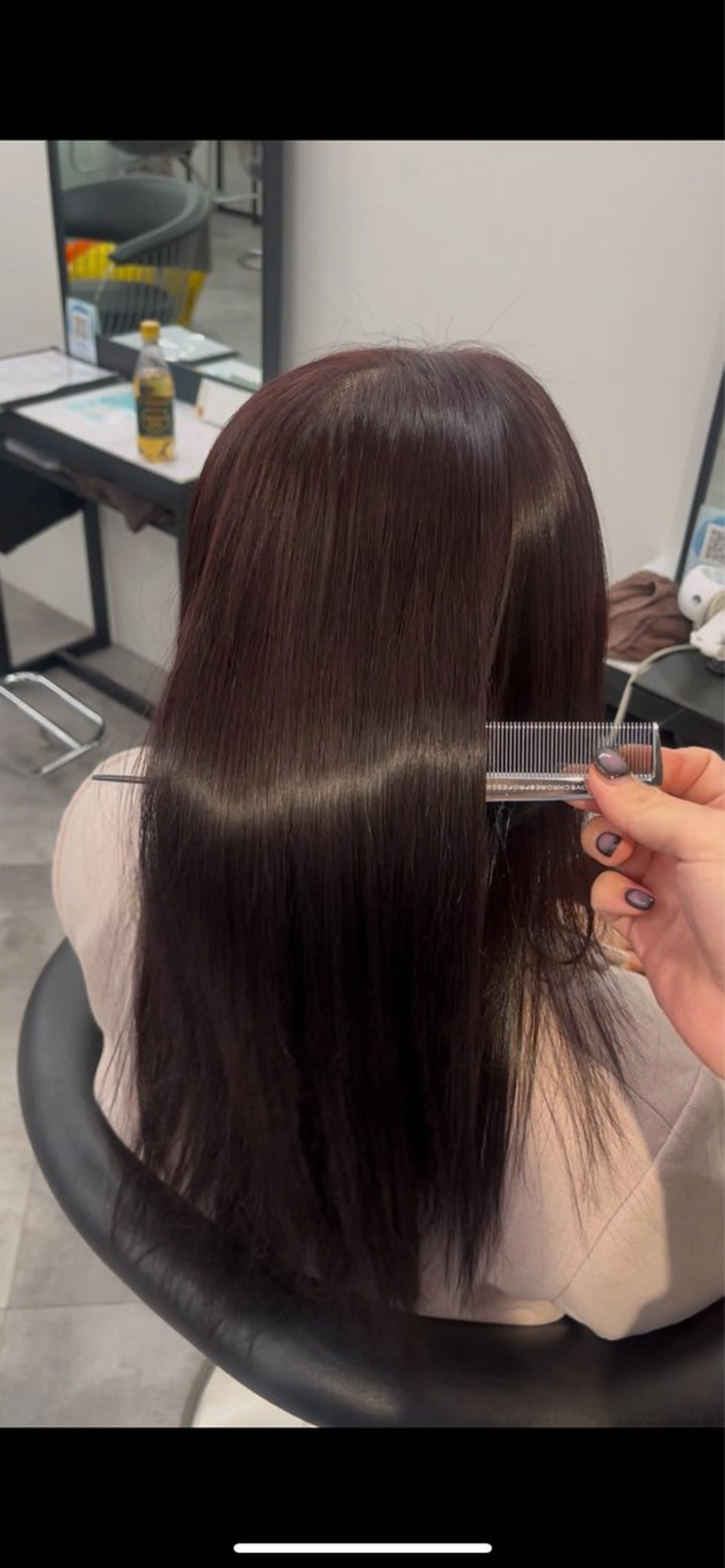 ロング カラー レッドカラー 縮毛矯正 ヘアカラー 🌹艶カラー🌹/ 👼パーマの神様👼のヘアスタイル