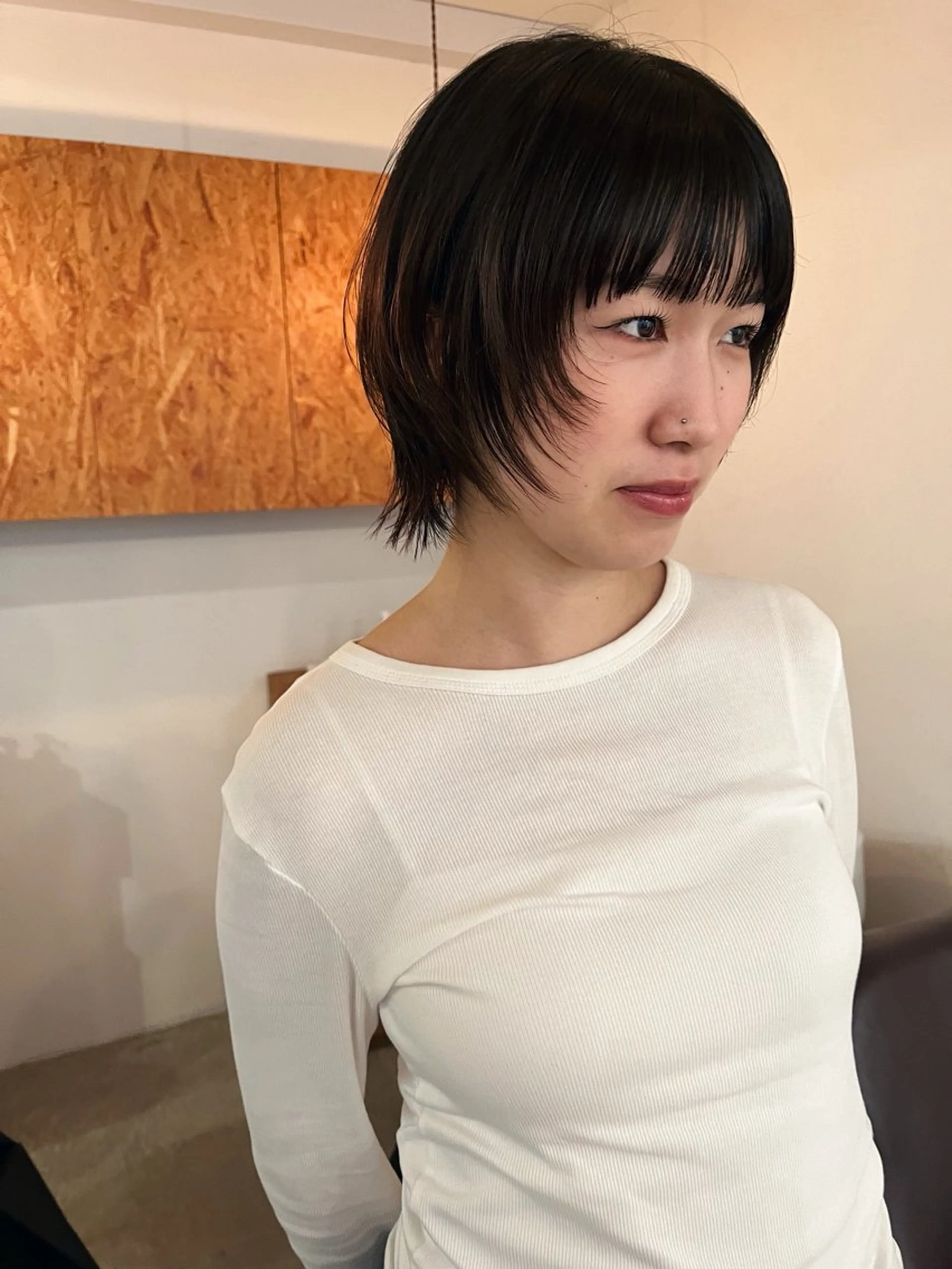 ショート 暖色/パーマ 🌼クニトウメイのヘアスタイル