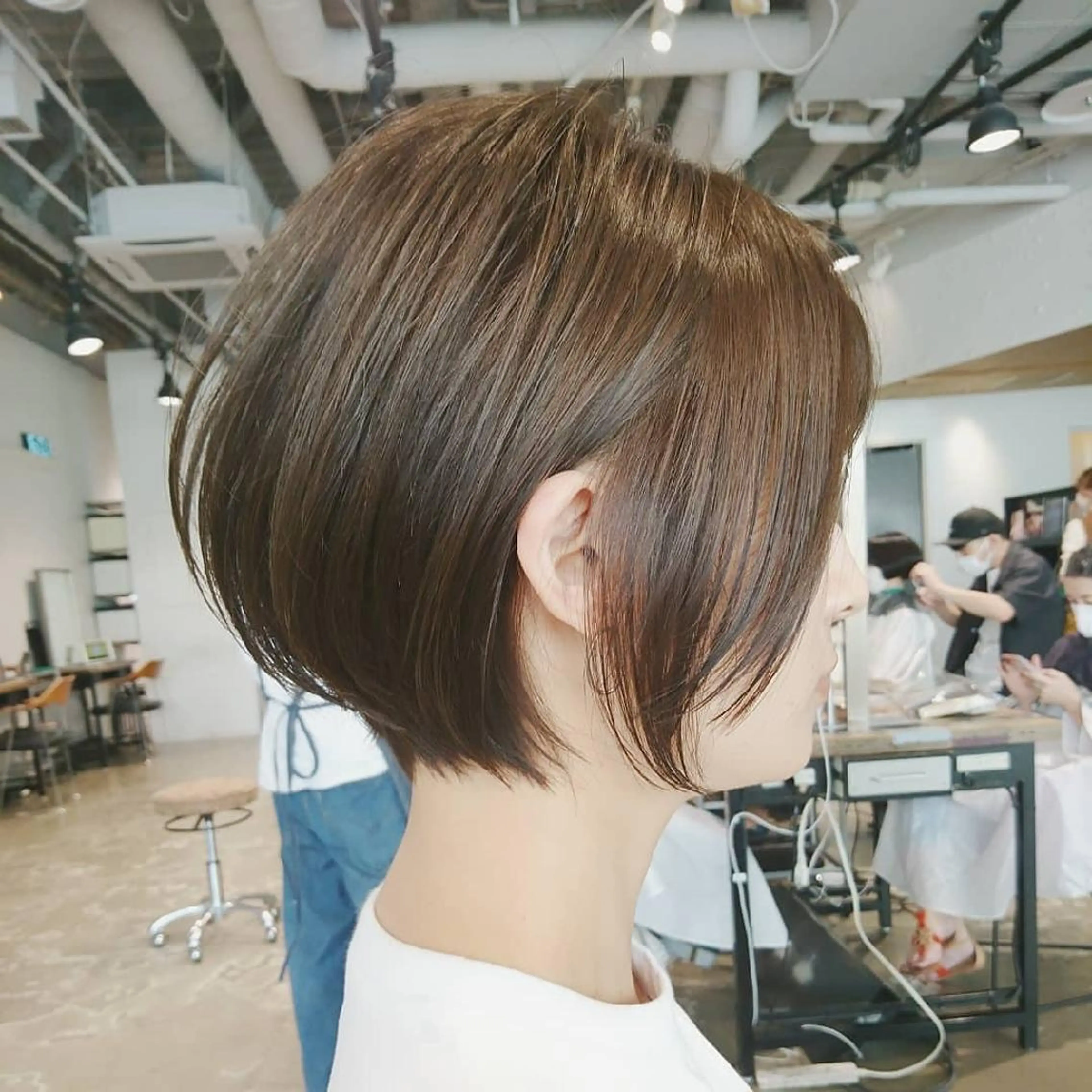ショート カラー youres hair はなれ店所属・最高峰🌈髪質改善 縮毛矯正💖後藤のヘアスタイル