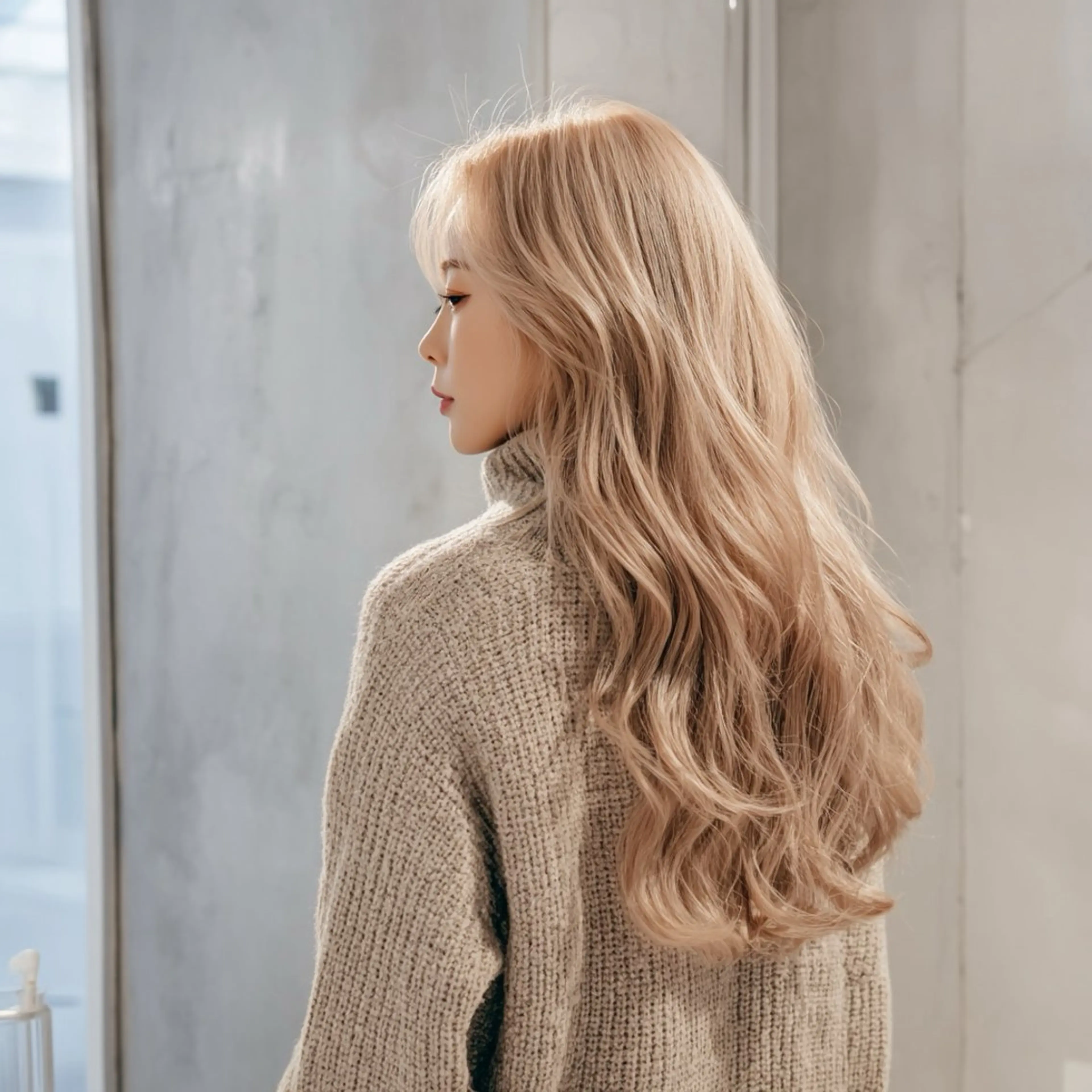 ミディアム カラー ヘアカラー トリートメント 池袋/ミニモSALE GLADGE🩵のヘアスタイル