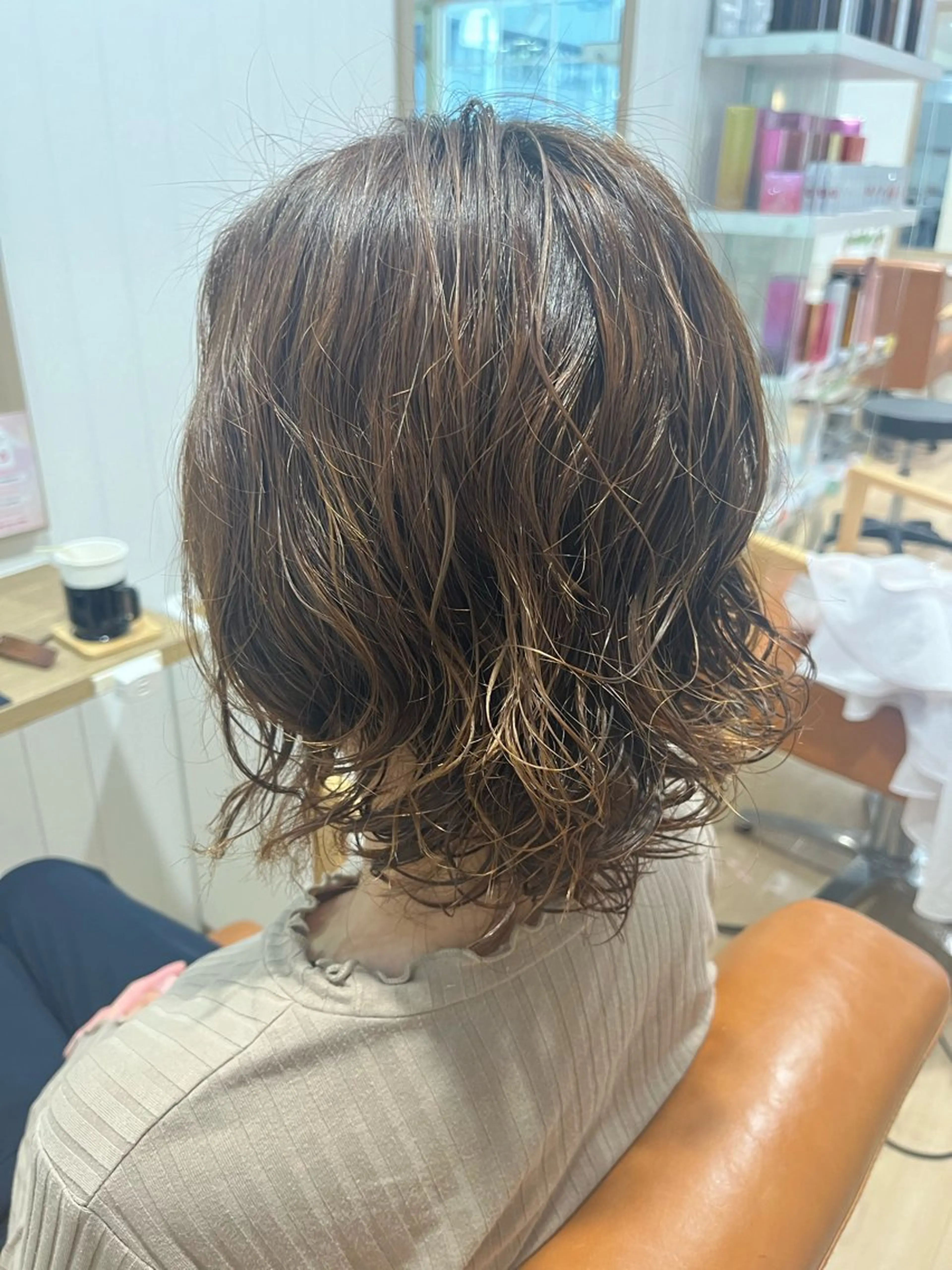 パーマ 伊藤 菜々夏のヘアスタイル
