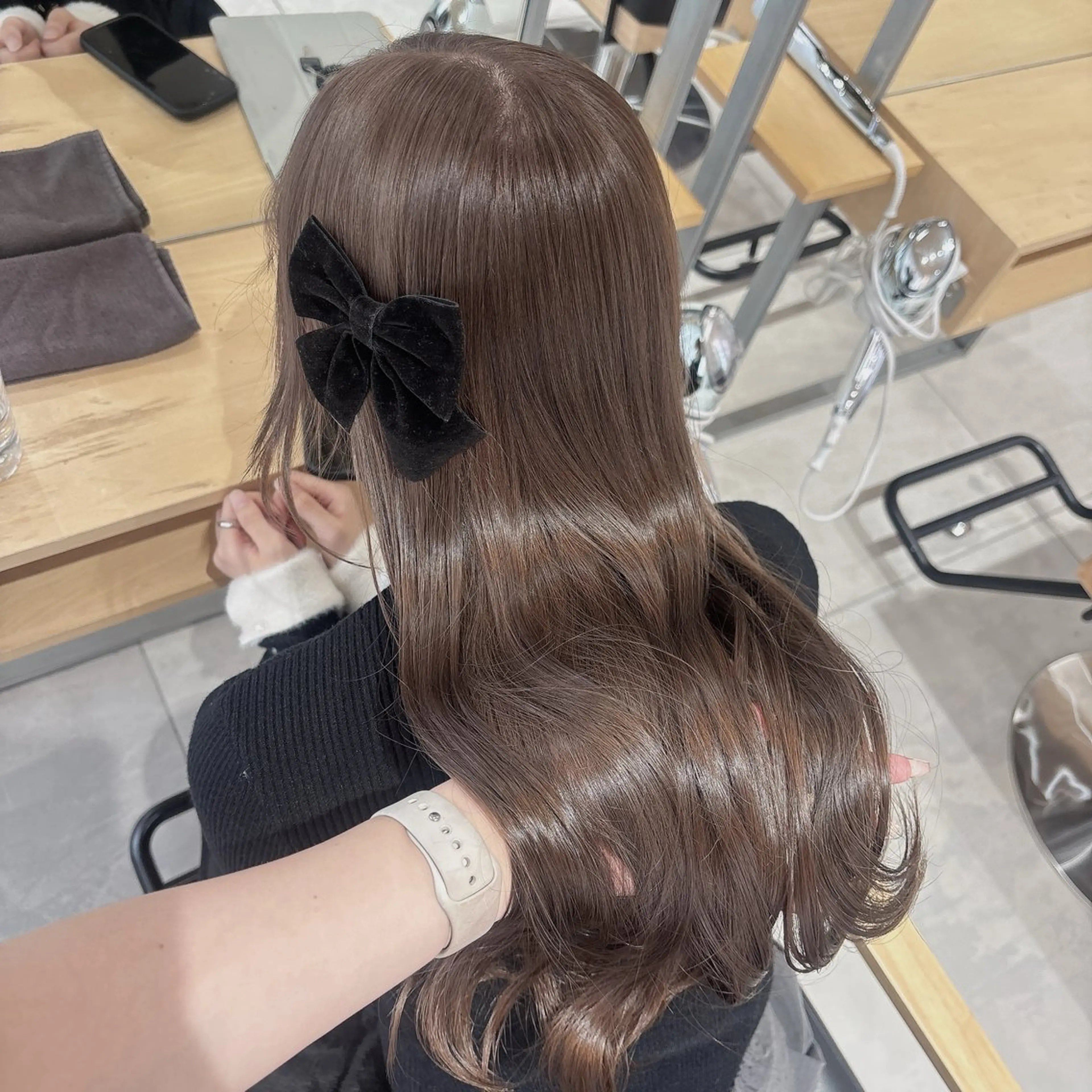 ロング ヘアカラー ゆるふわ透明感カラー 🎀ほの/表参道のヘアスタイル