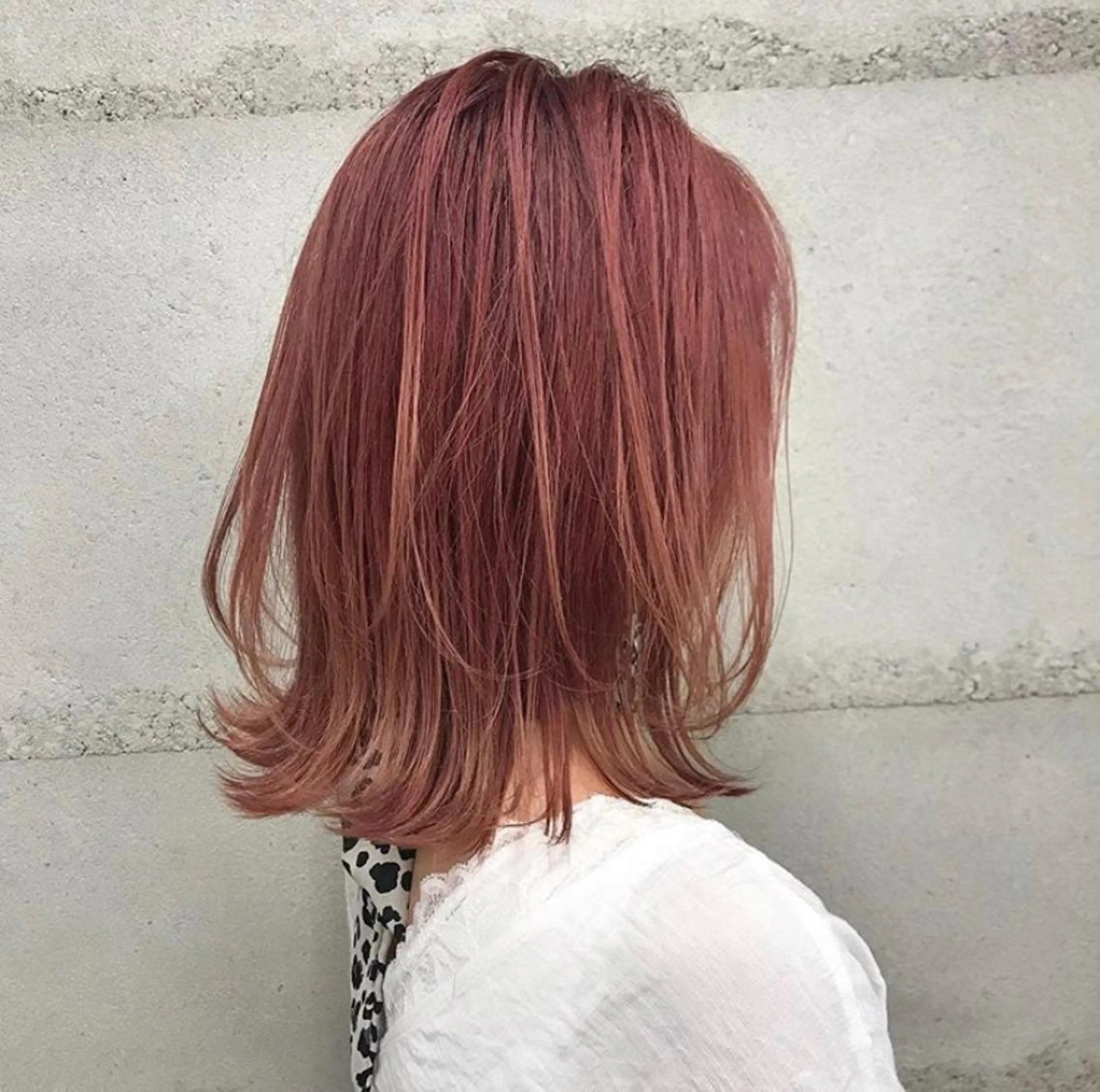 カラー ブリーチ オレンジ ピンクカラー RAYGLOW  by Headlight 東海店所属・海外ヘア スタイルRIOのヘアスタイル