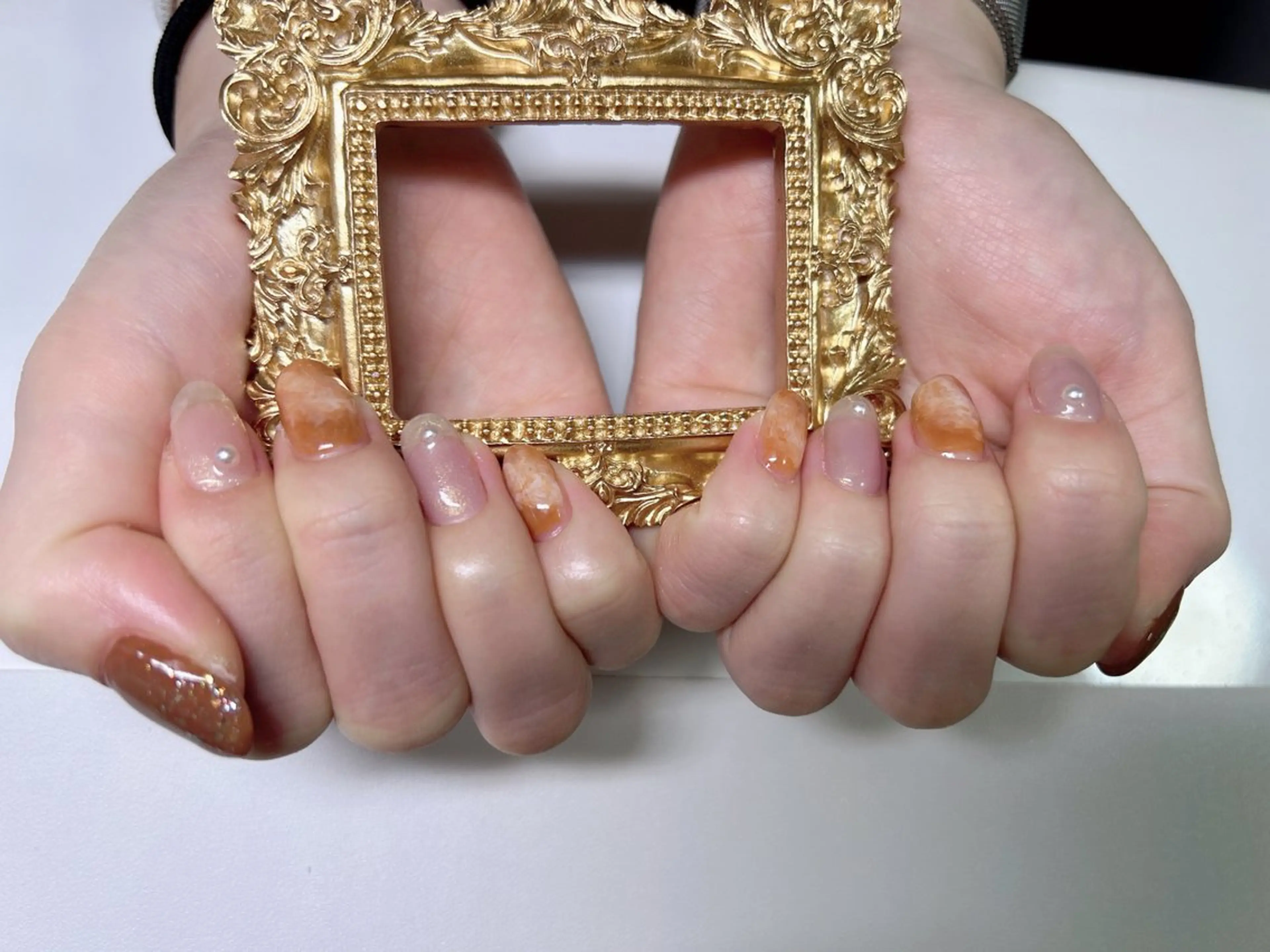 ネイル ハンドネイル コウ ヨウのネイルデザイン