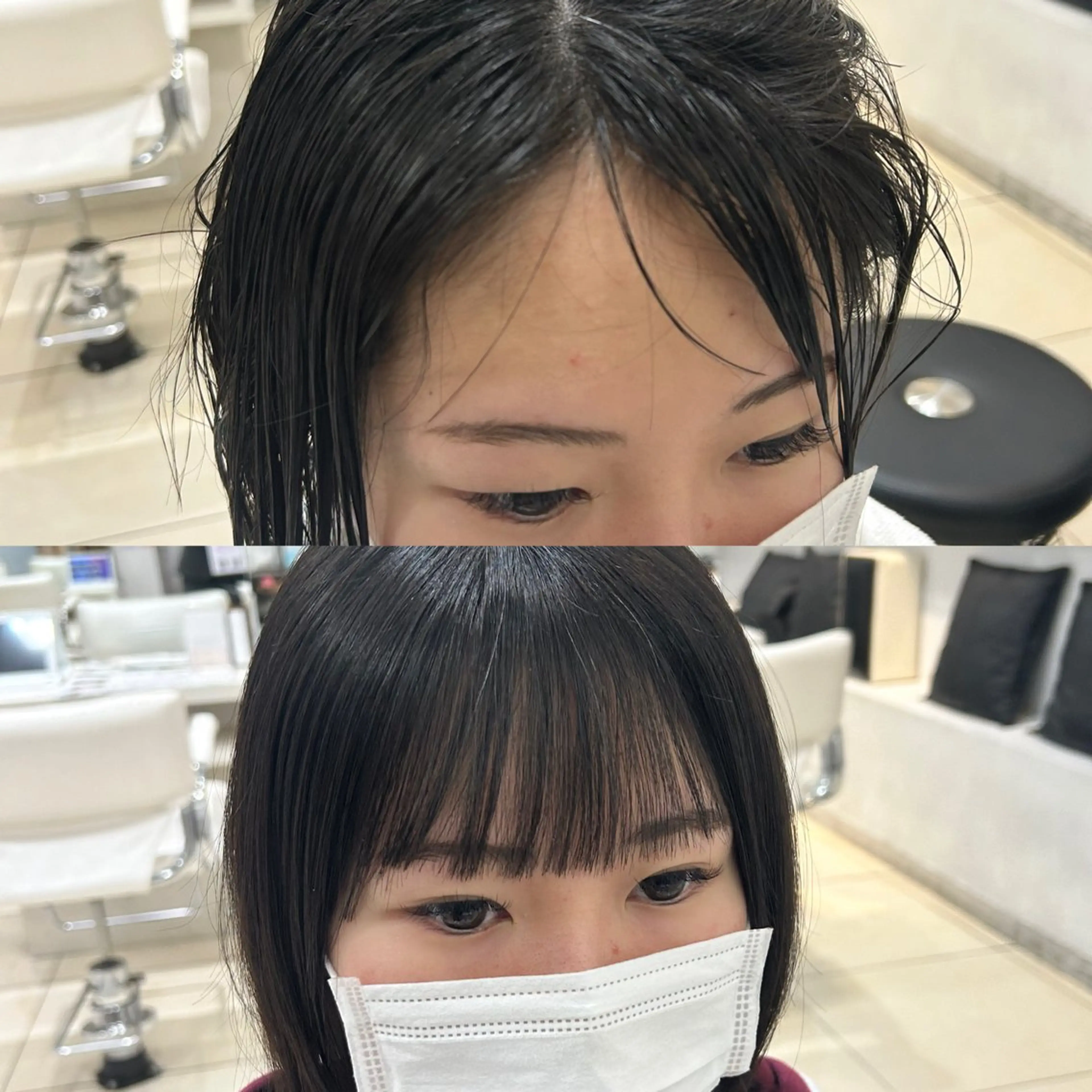 ショート 韓国風ヘア 艶髪の神様 瀧田嵐士🇰🇷のヘアスタイル
