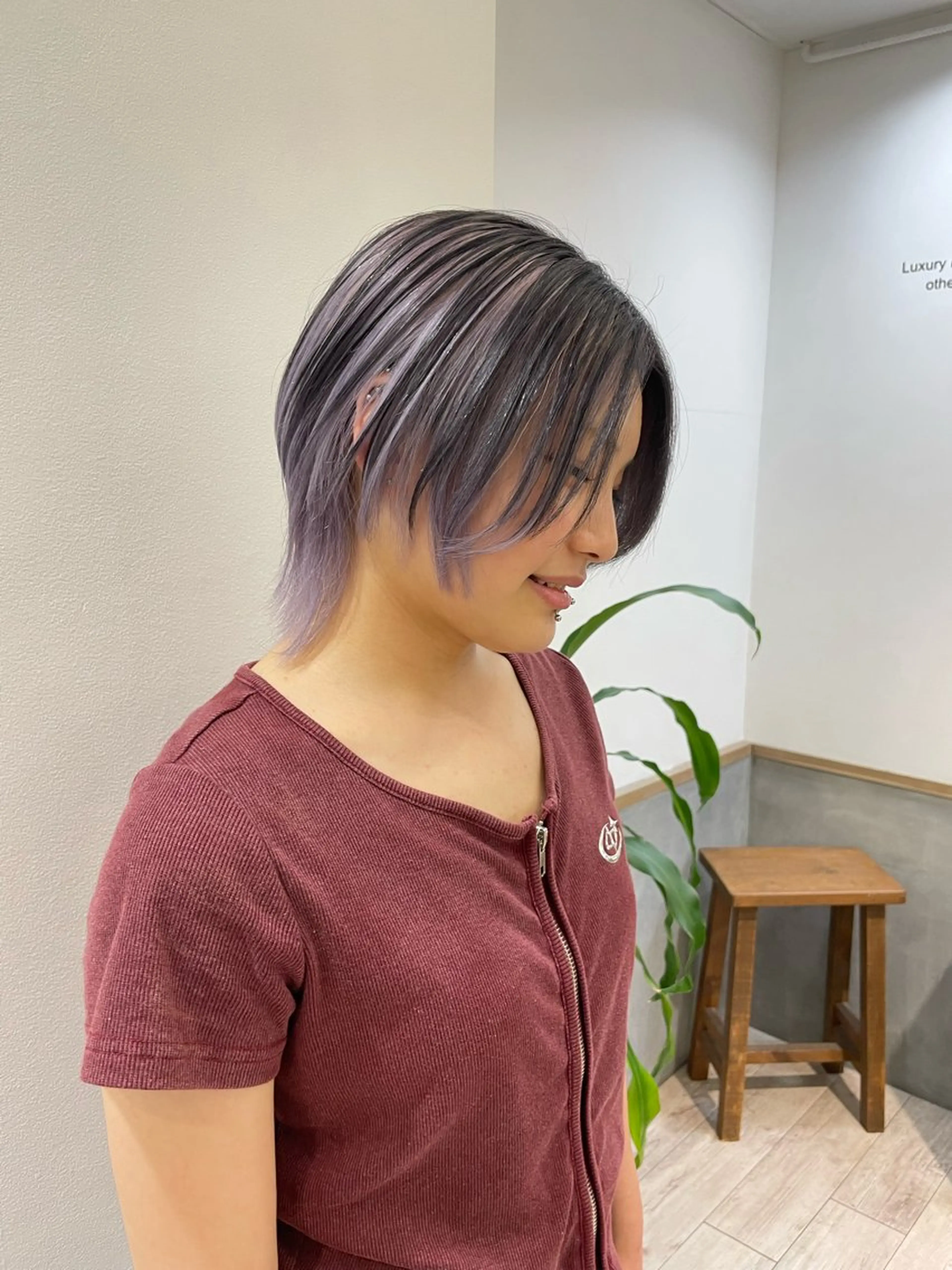 カラー ヘアカラー 川村 諒のヘアスタイル