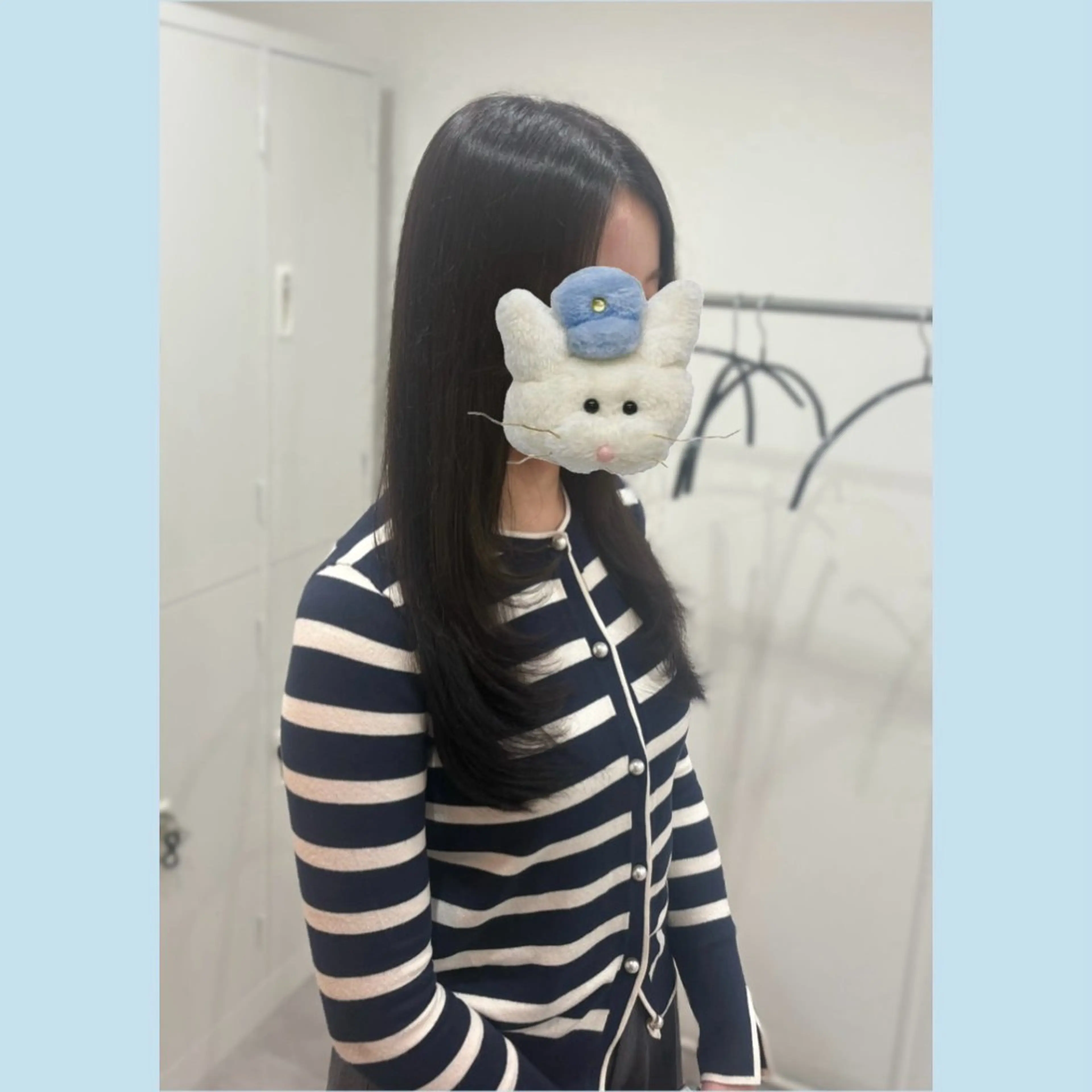 ロング レイヤーカット カット ヘアカラー soyon まなか🍀のヘアスタイル