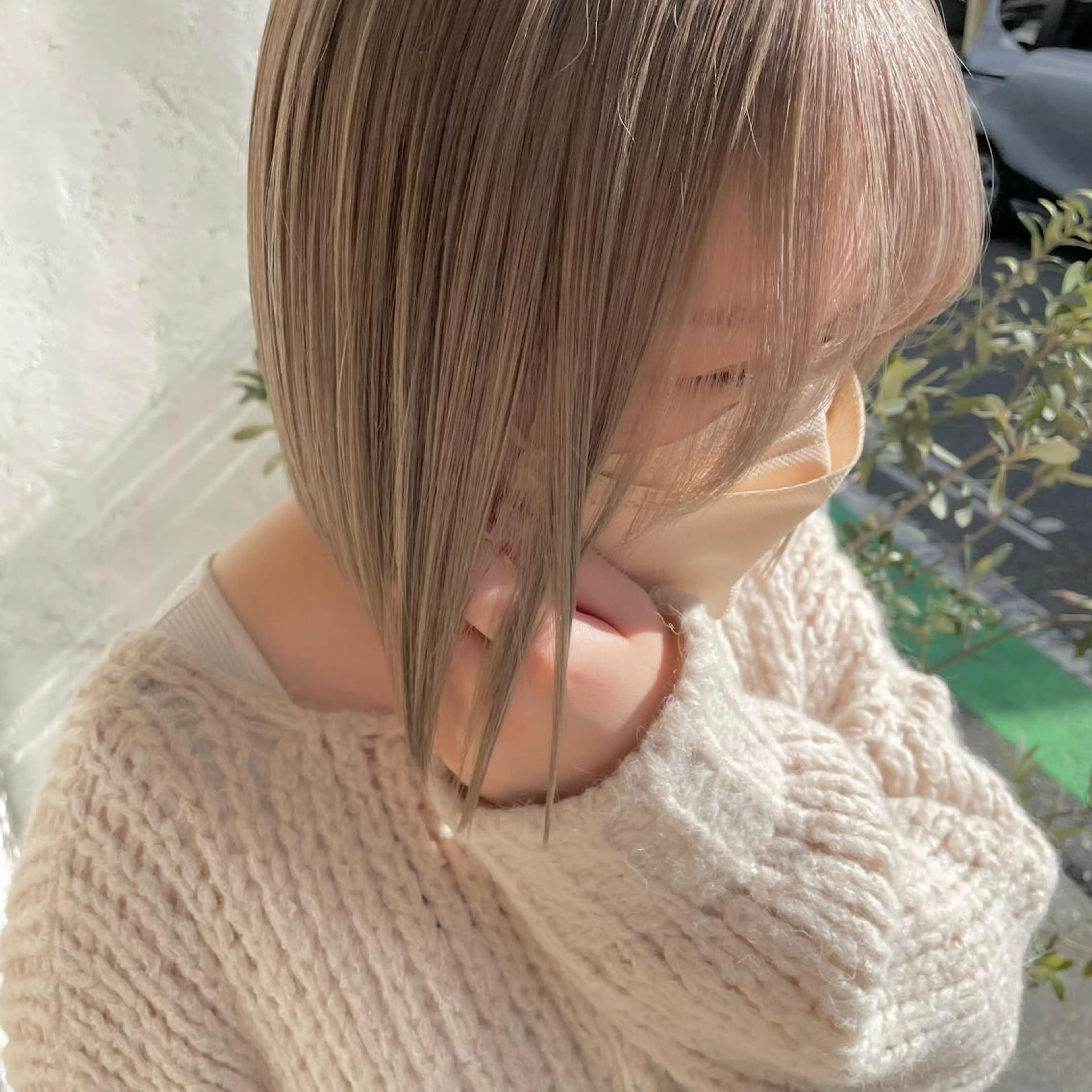 カラー ｺｺﾛ⌇ ﾎﾞﾌﾞとﾊｲﾄ-ﾝのヘアスタイル
