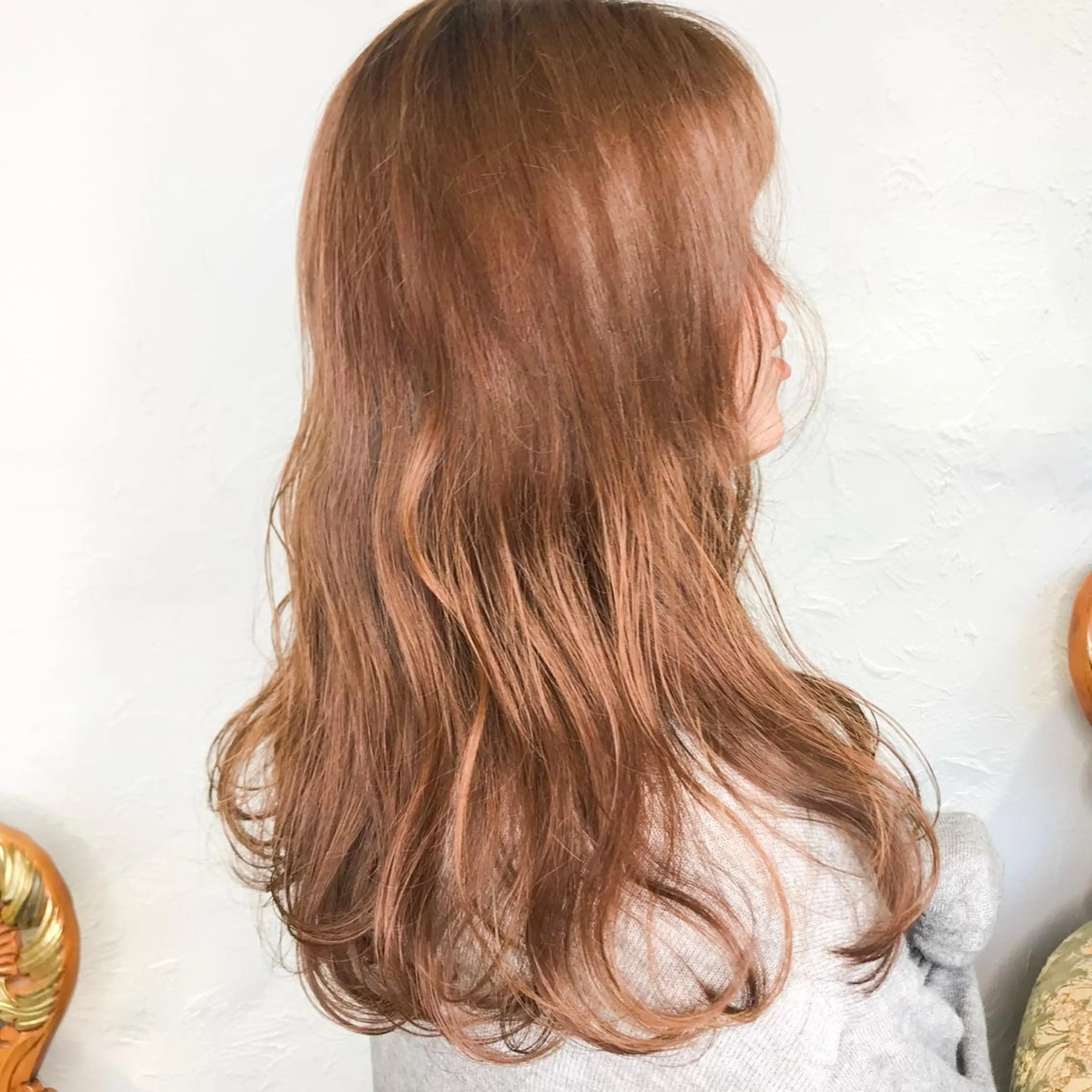 ロング カラー Joule銀座 石山あやのヘアスタイル