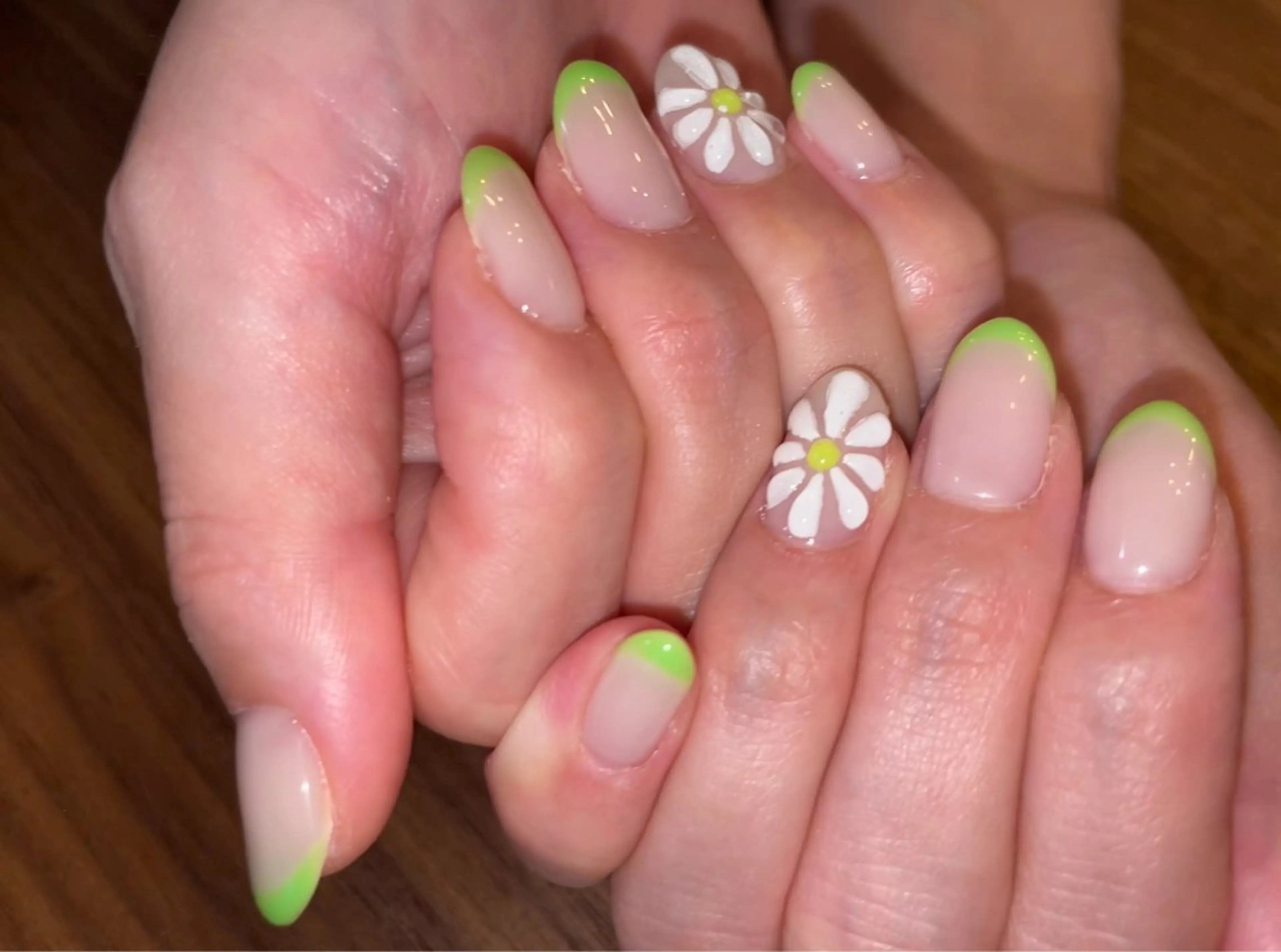ネイル フレンチネイル パステルネイル ぷっくりネイル N'z nail Nozomiのネイルデザイン