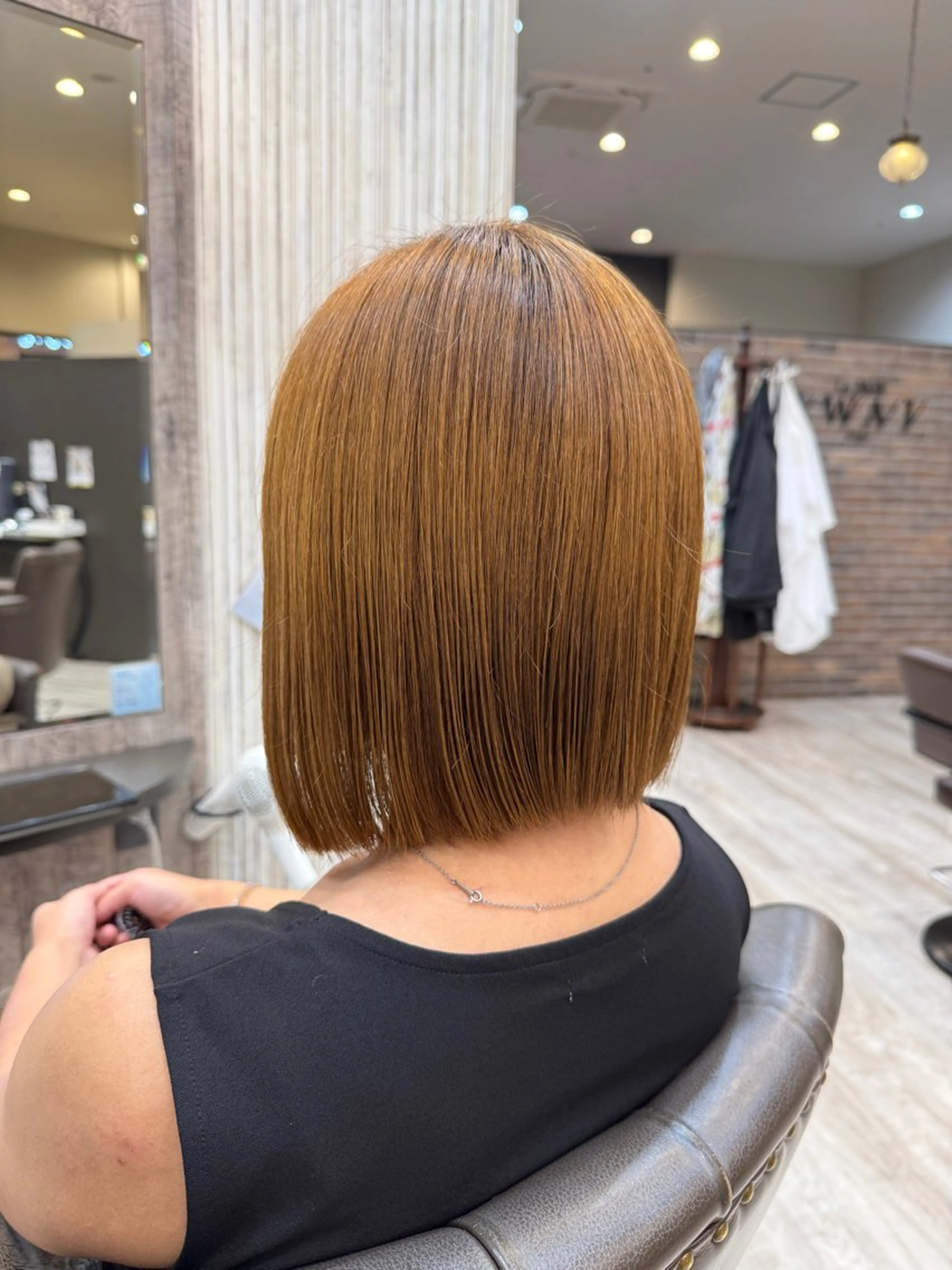ミディアム ボブ La mode iwai所属・ラモードイワイ土岐 / 太田のヘアスタイル
