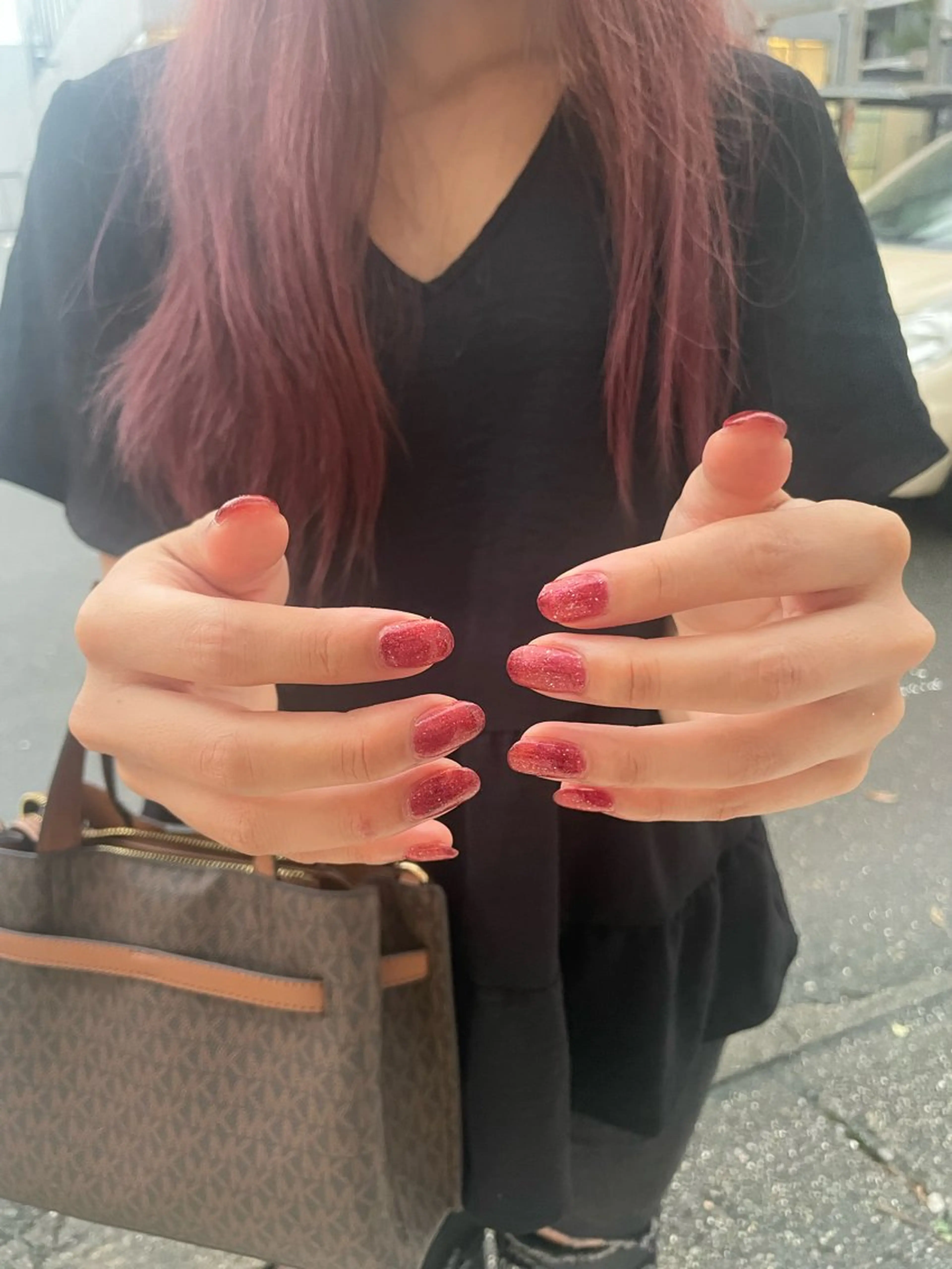 10月限定価格🐾オフあり💄ハンドネイル(フラッシュ・マグネット)の写真