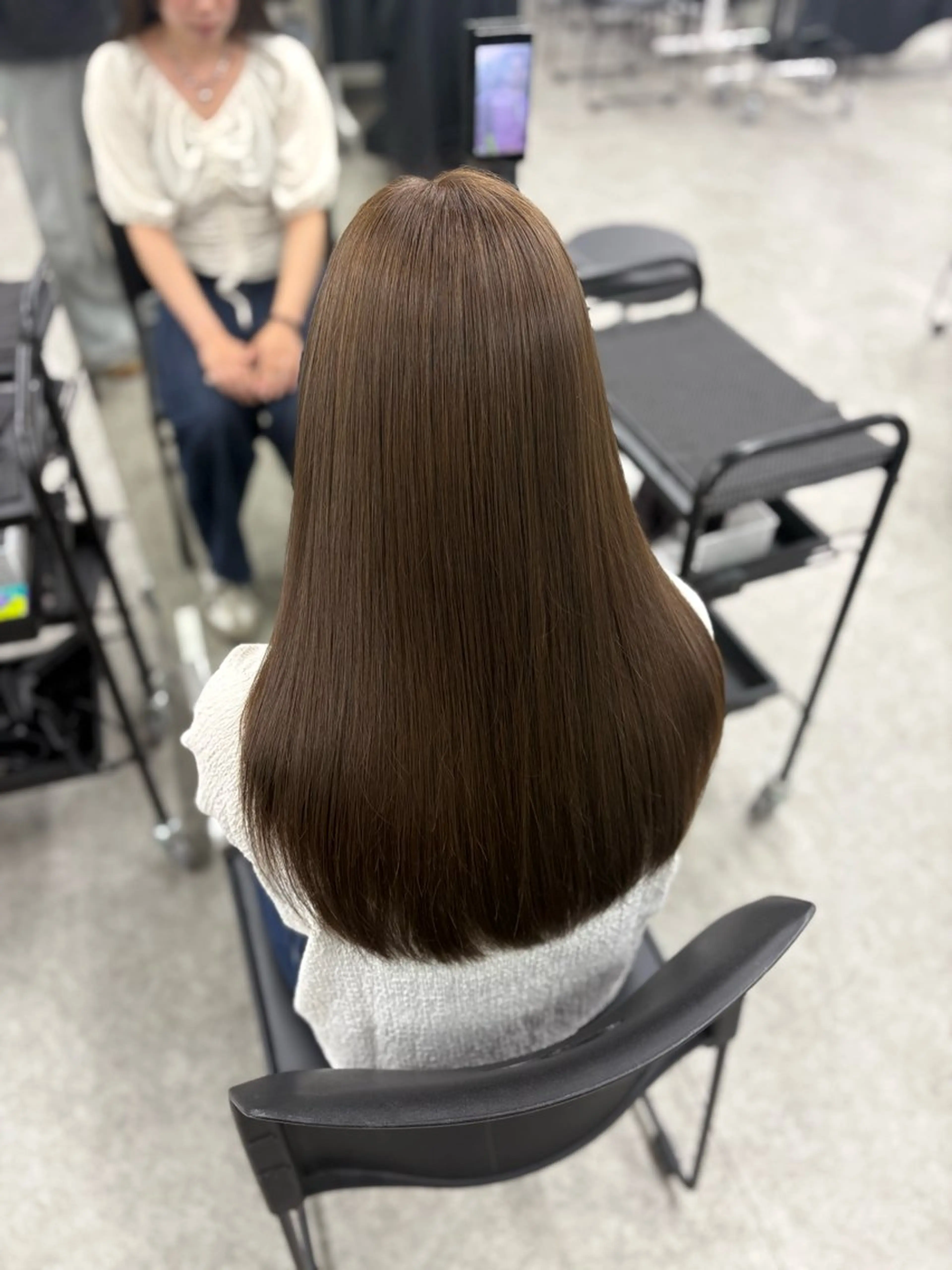 ロング カラー 透ける透明感カラー 🩶shiho🩶のヘアスタイル