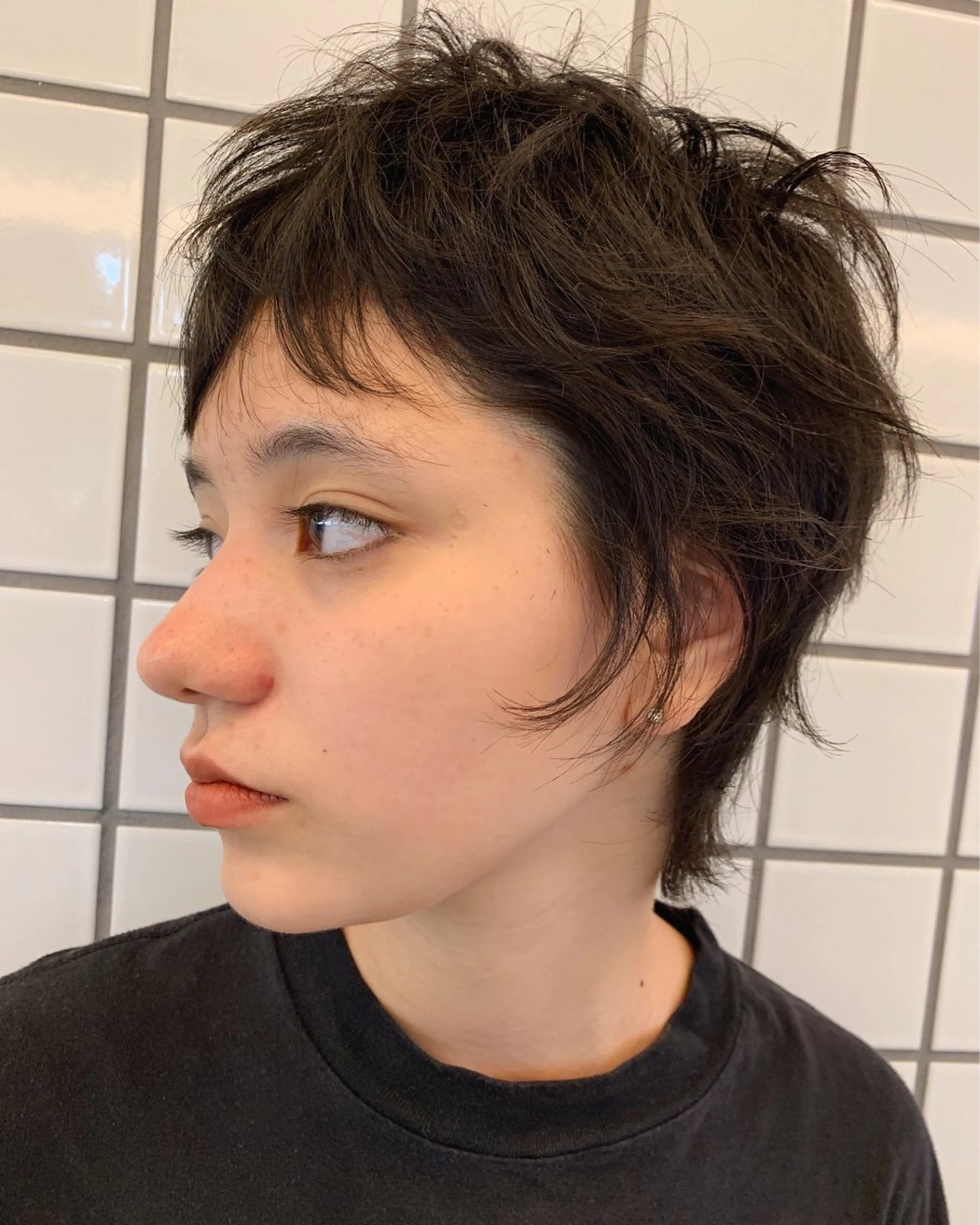 ショート ショートヘア ウルフカット 🌈前田 ジュンのヘアスタイル