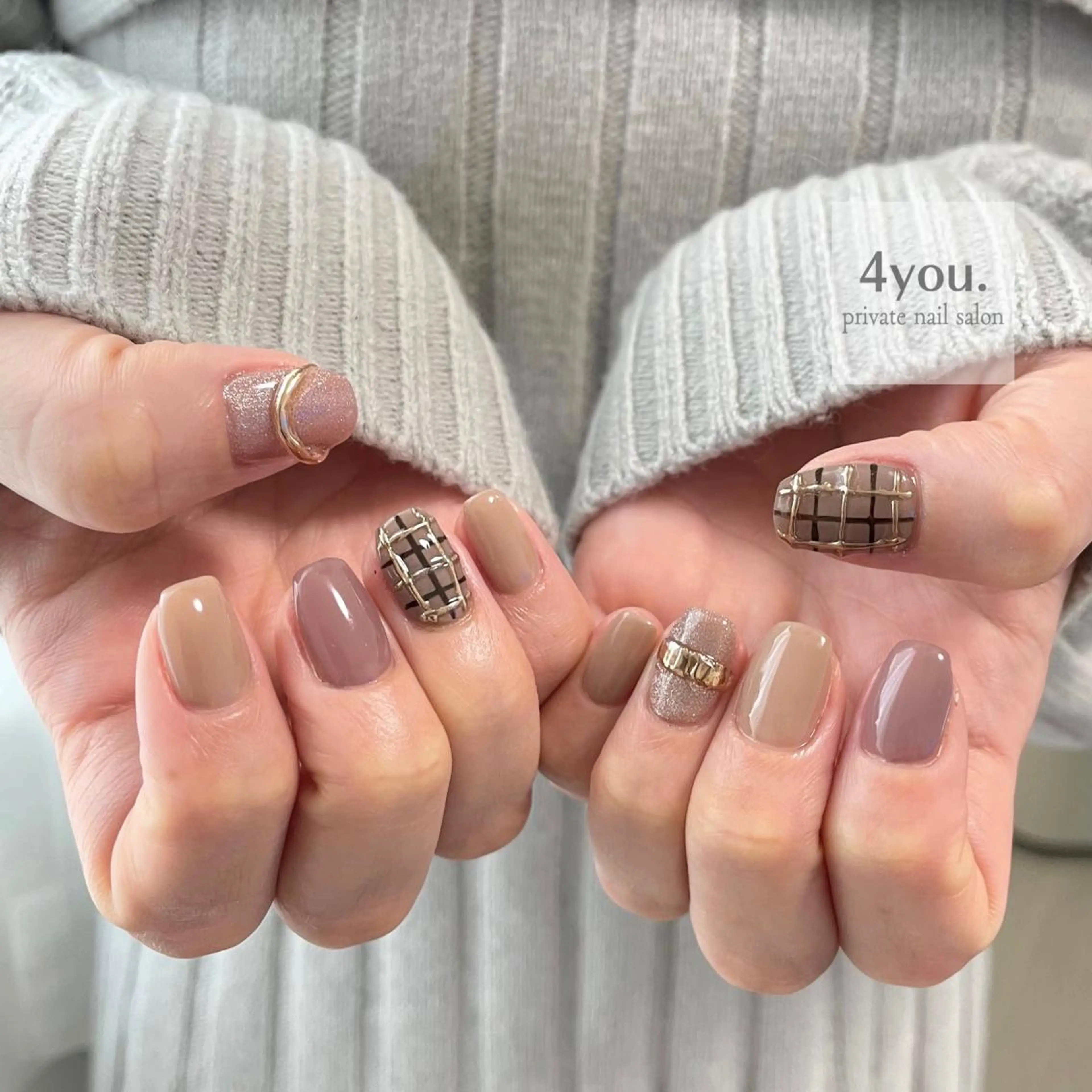 ネイル nail salon ４ｙｏｕ．のネイルデザイン