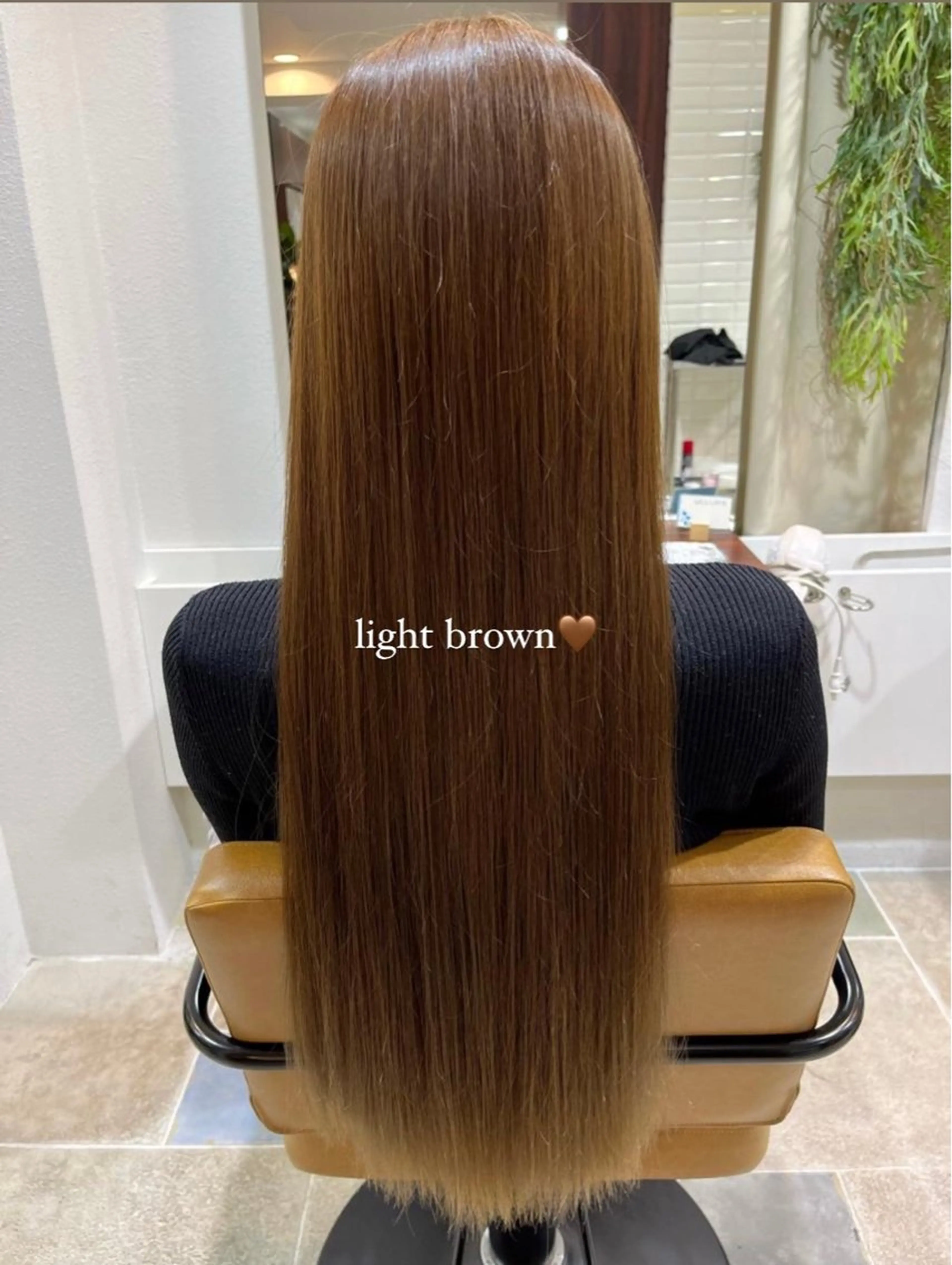 ロング カラー ブラウンカラー 透明感カラー／ 艶感カラー／RAMUのヘアスタイル